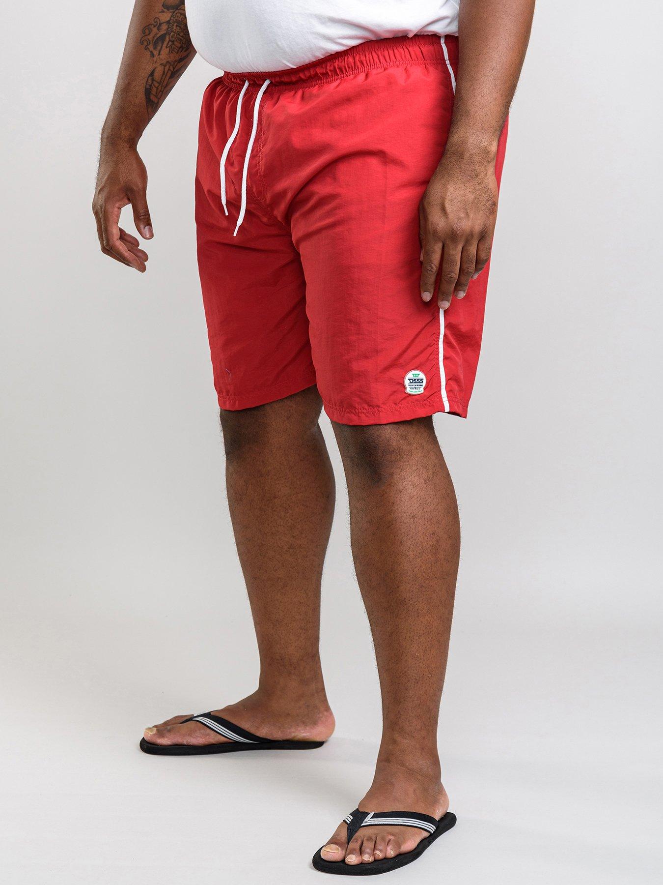 d555-yarrow-full-length-swim-short-redstillFront