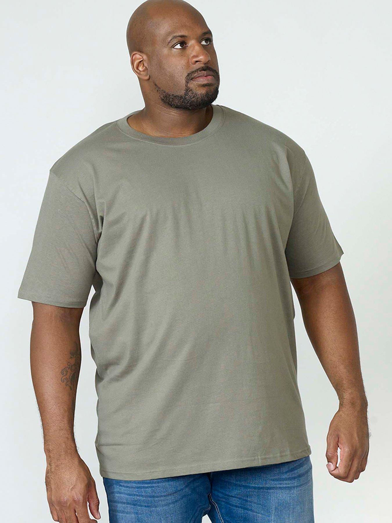 Image of D555 Flyers Premium Weight T-shirt - Khaki
