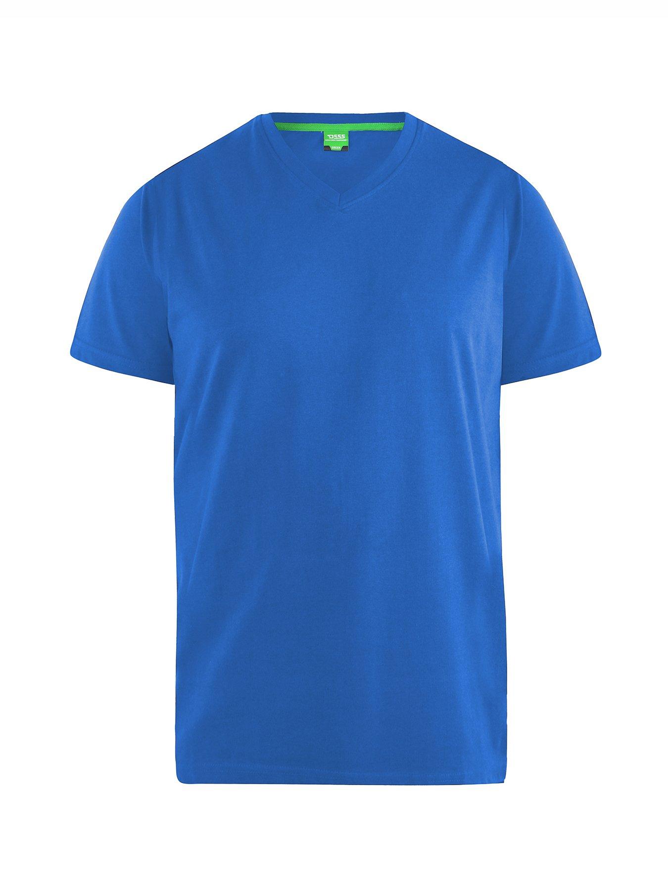 d555-signature-v-neck-t-shirt-blueback