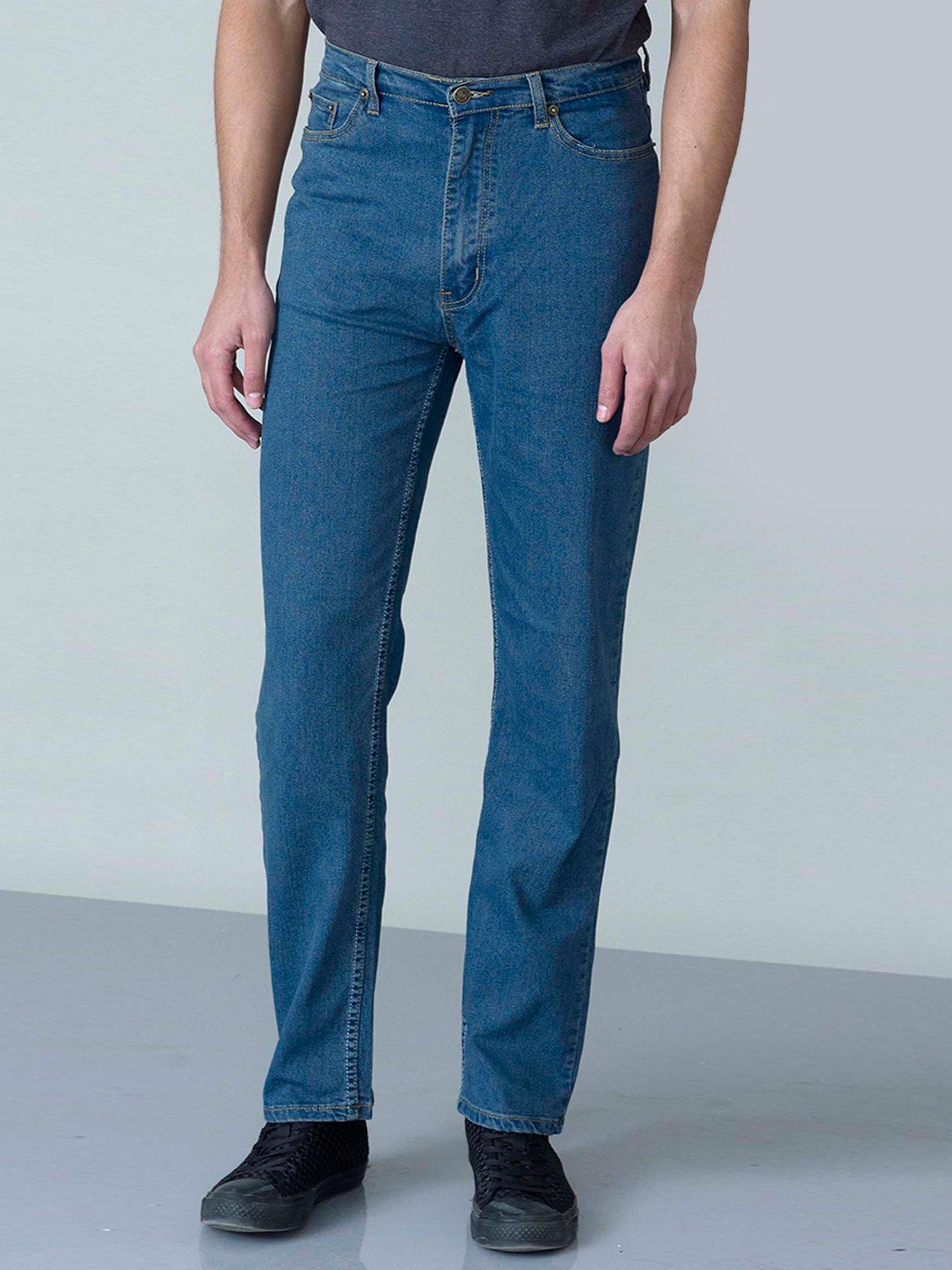D555 Rockford Carlos Comfort Fit Stretch Jeans Blue