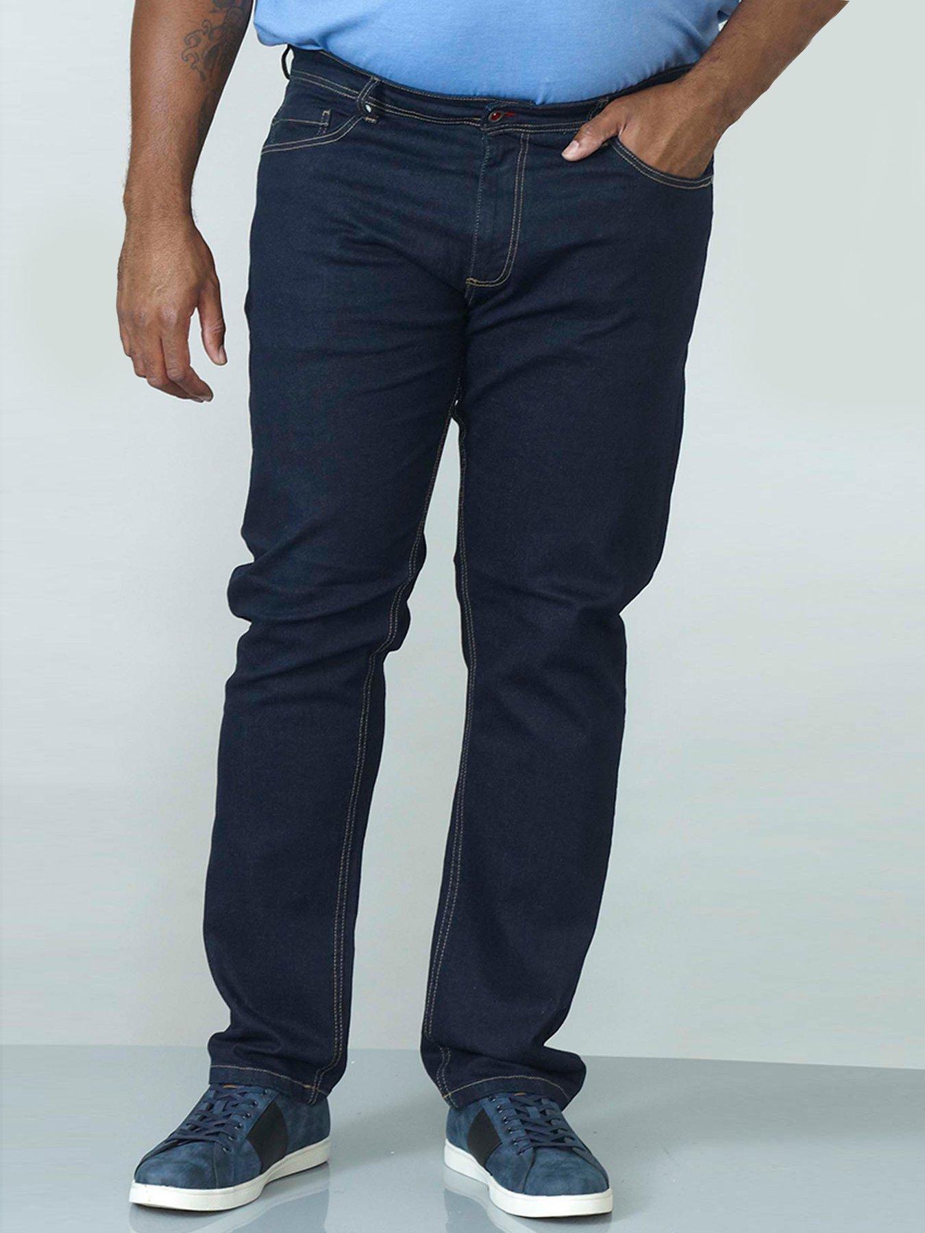 D555 Cedric Tapered Fit Stretch Jeans - Indigo