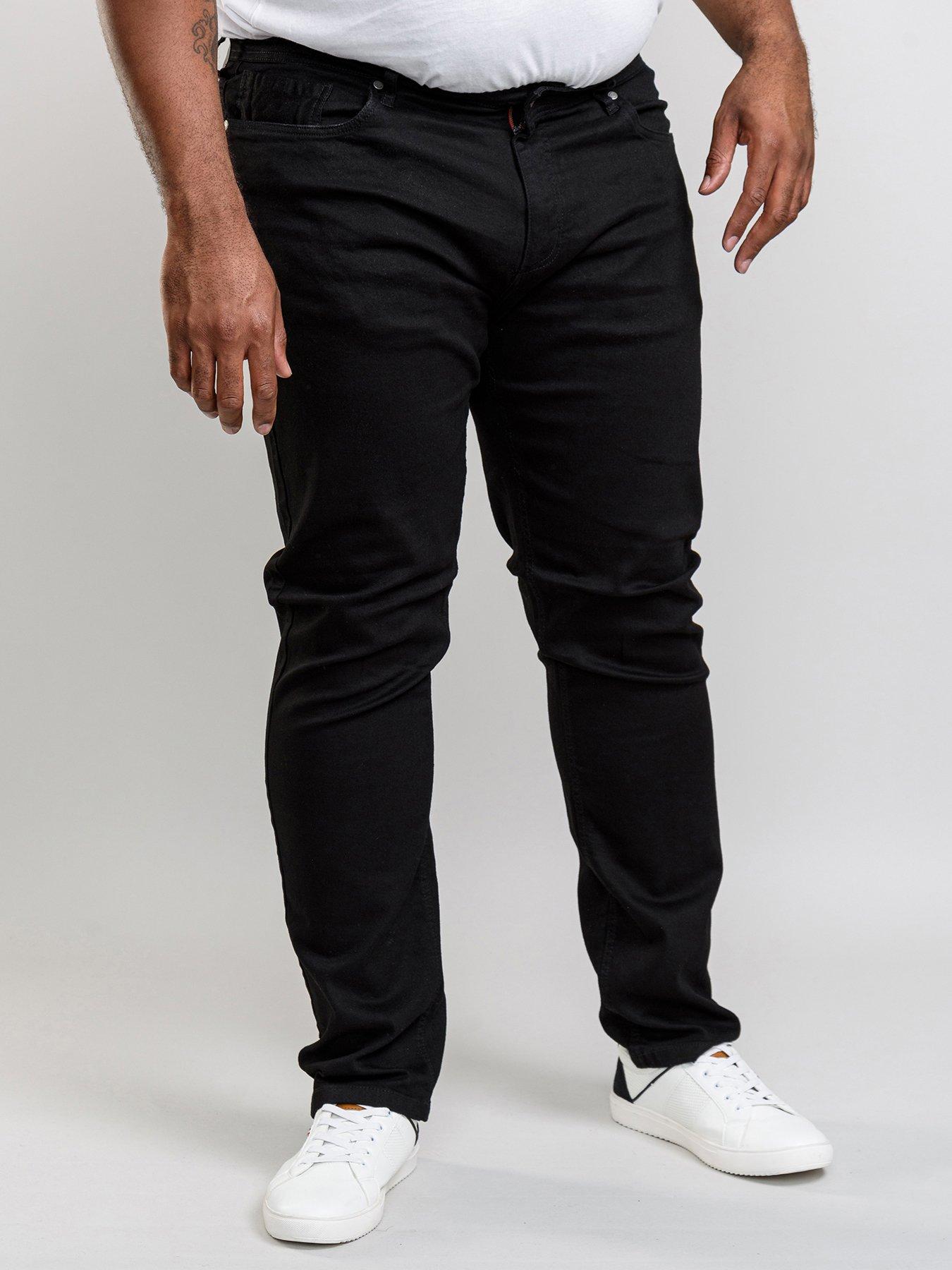 Mens tapered shop stretch jeans