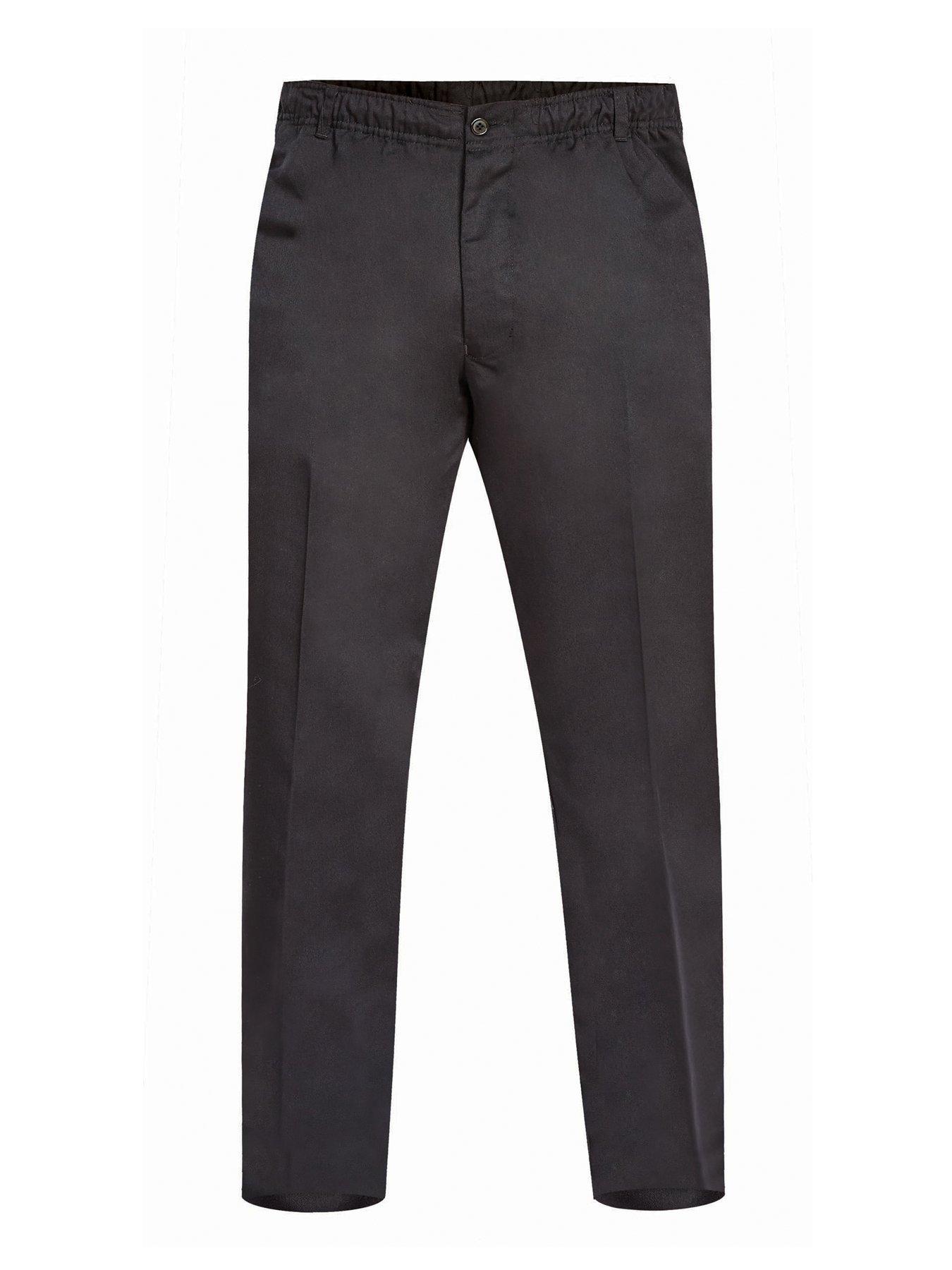 Image 3 of 4 of D555 D555 Basilio Elasticated Waist Rugby Trouser - Black