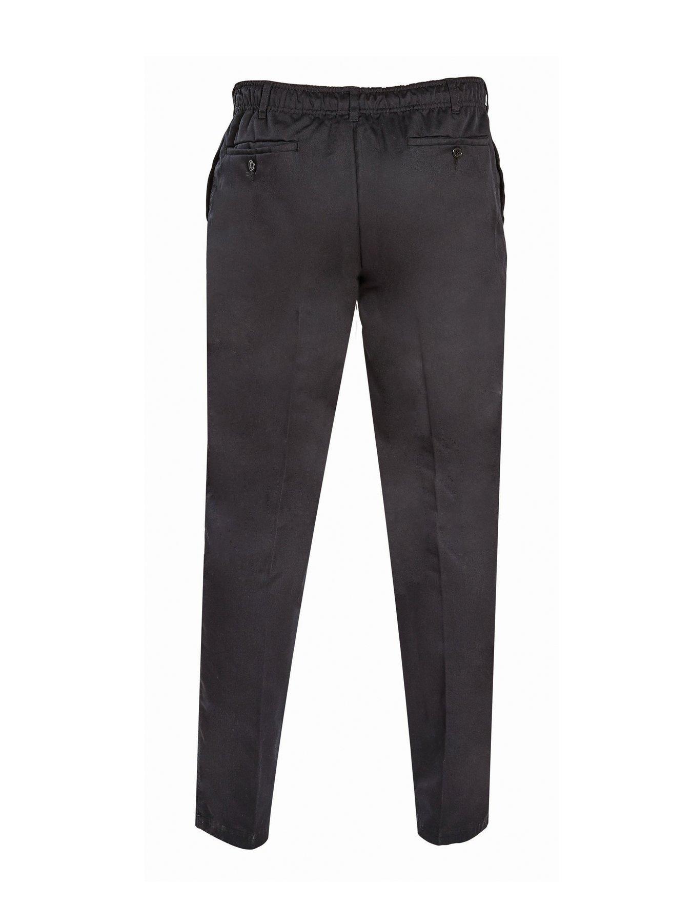 Image 4 of 4 of D555 D555 Basilio Elasticated Waist Rugby Trouser - Black