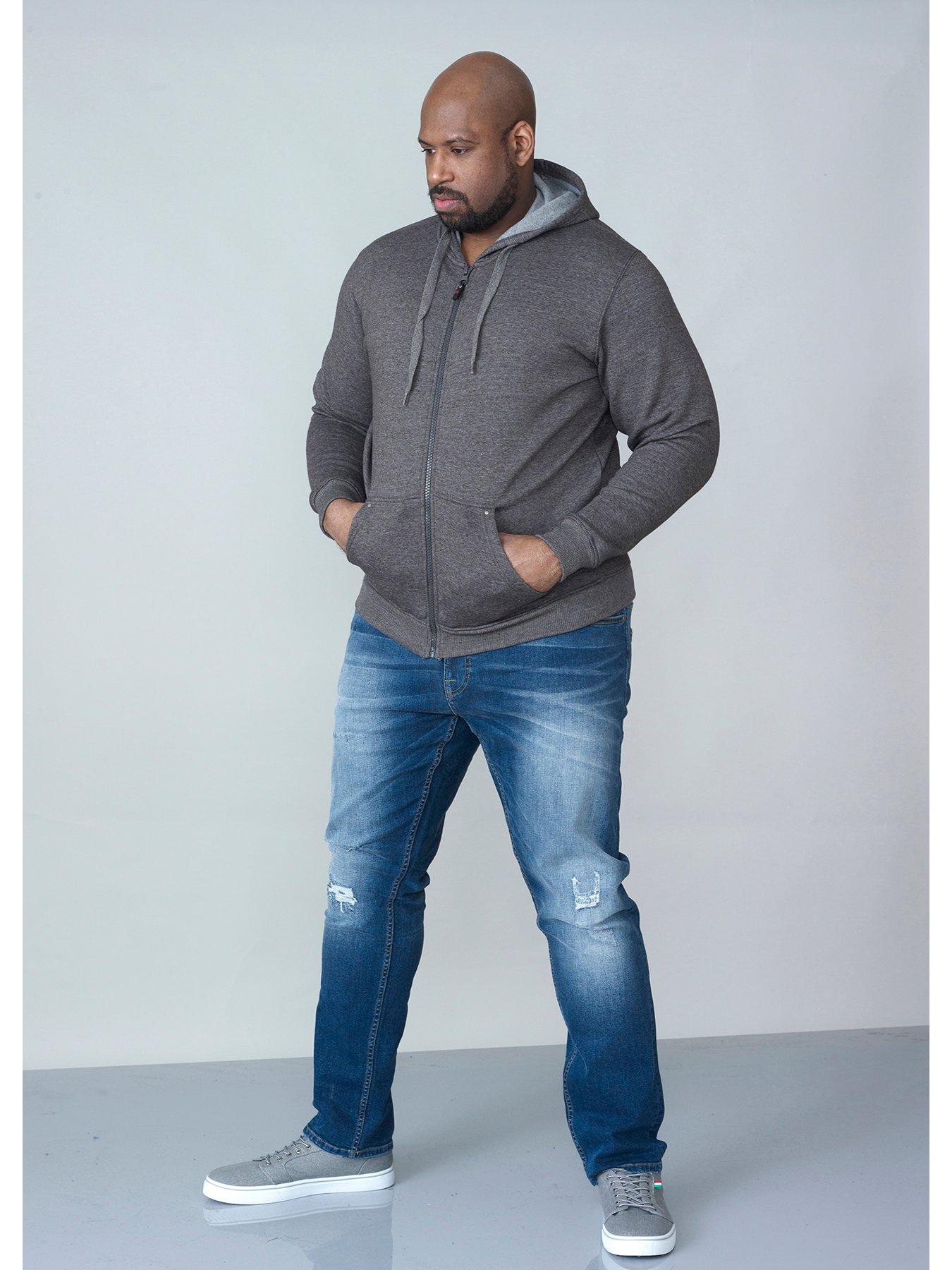 d555-d555-cantor-rockford-zip-through-hoodie-grey-melangestillFront