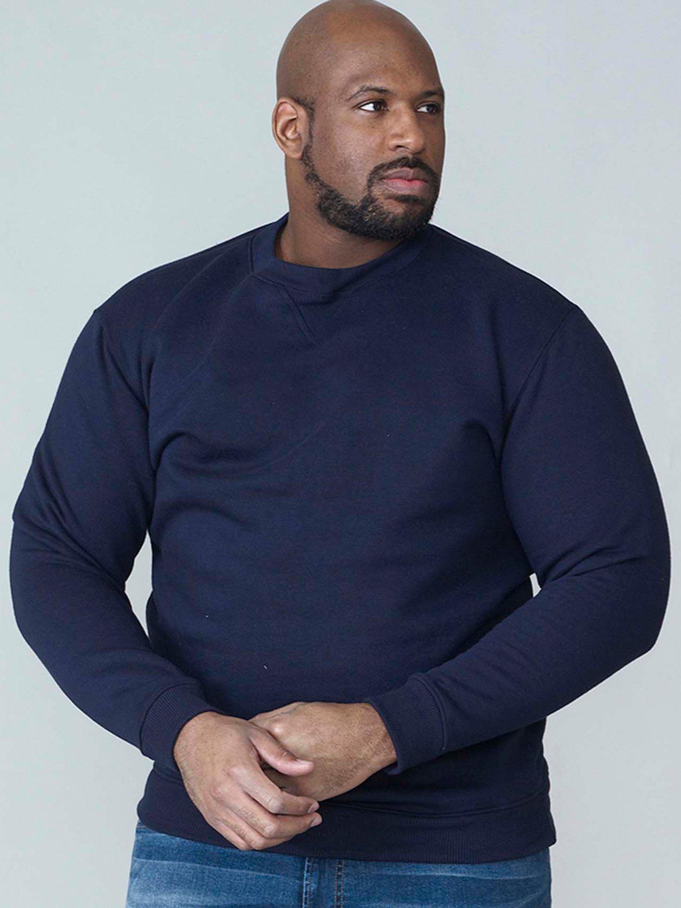 D555 Sweat-rockford Crew Neck Sweatshirt - Navy