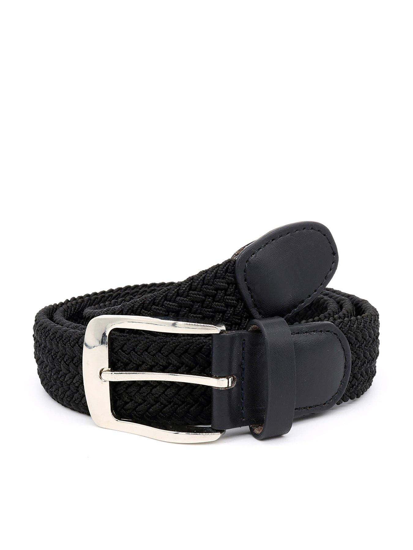 d555-simon-stretch-braided-belt-blackfront