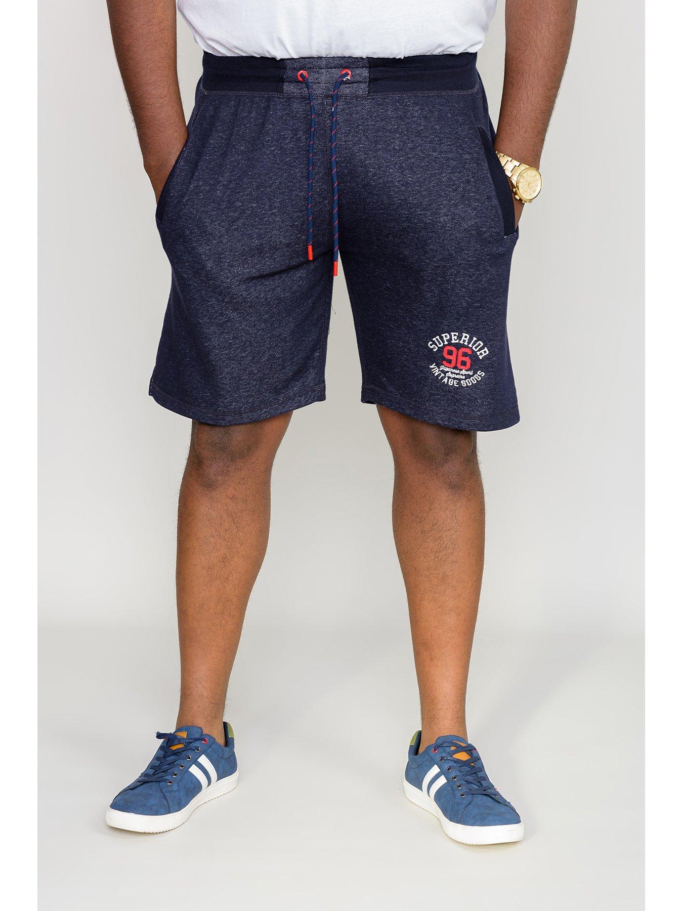 Image 3 of 5 of D555 Harlow 2 Elasticated Waist Shorts - Denim Blue Marl