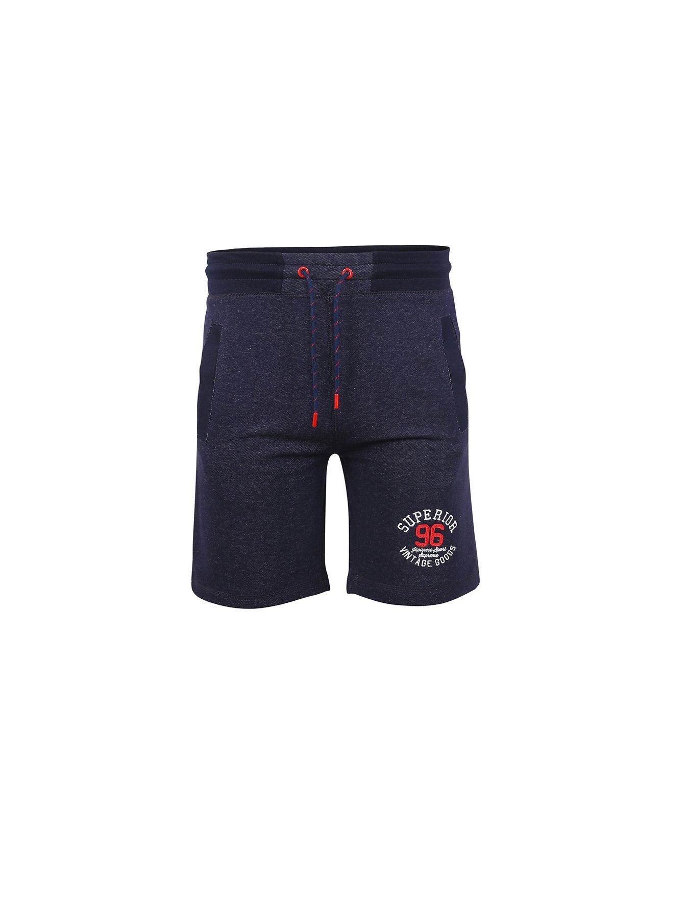 Image 4 of 5 of D555 Harlow 2 Elasticated Waist Shorts - Denim Blue Marl
