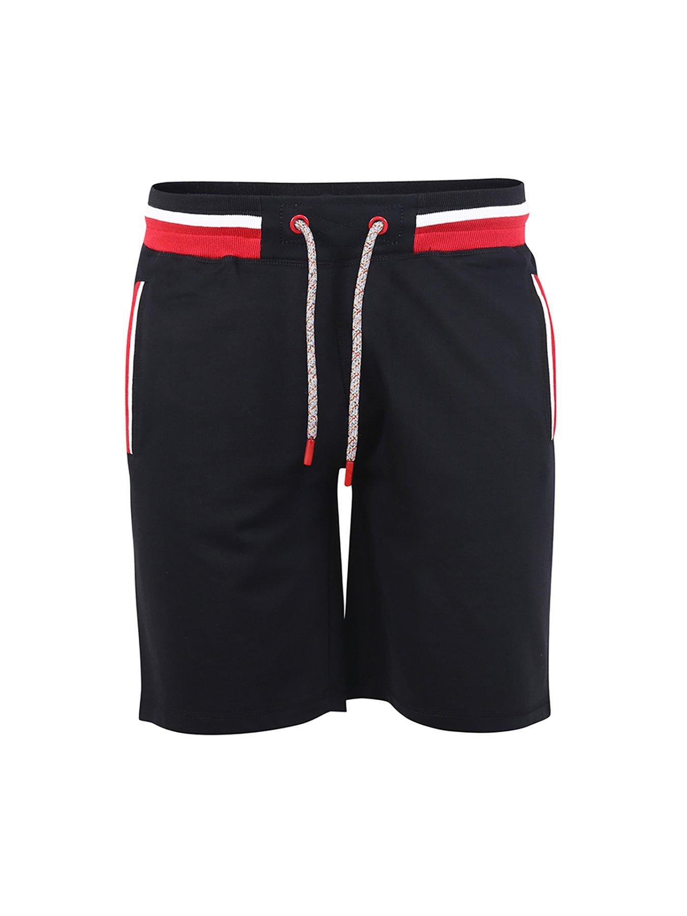 Image 4 of 5 of D555 D555 Dagenham 1 Elasticated Waist Shorts - Black