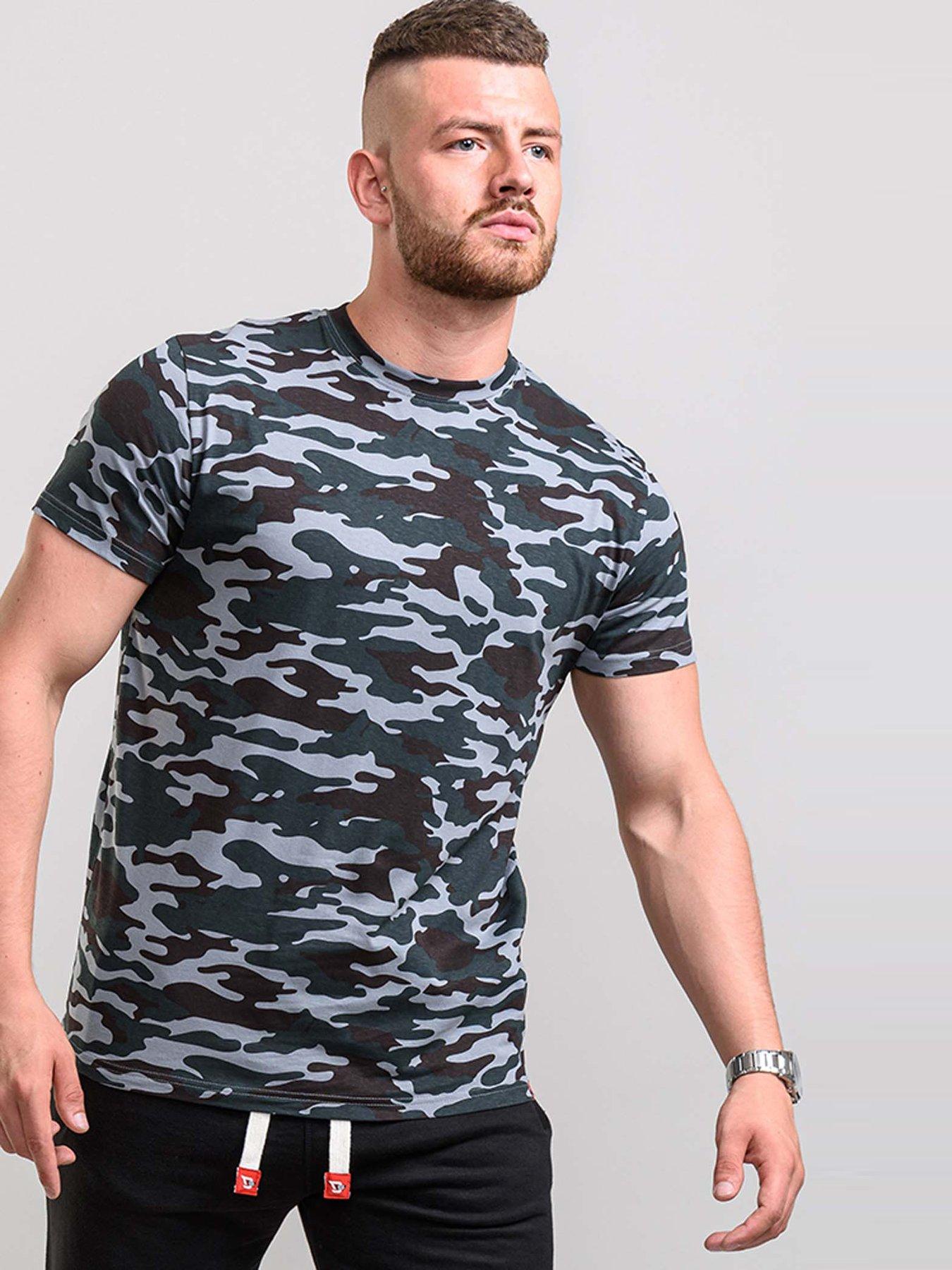 d555-gaston-camouflage-printed-t-shirt-multistillFront