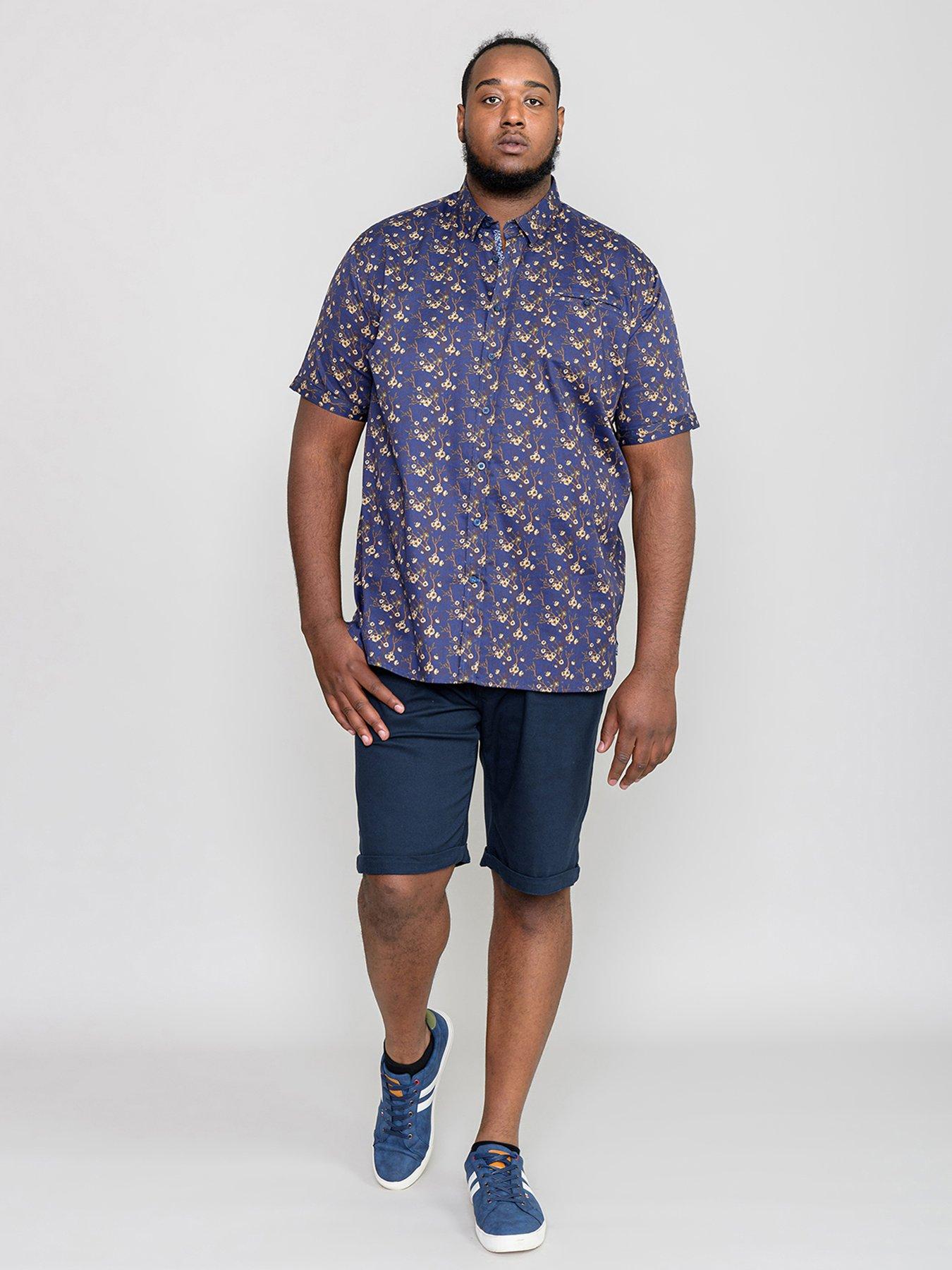 d555-d555-kingston-short-sleeve-floral-printed-shirtstillFront