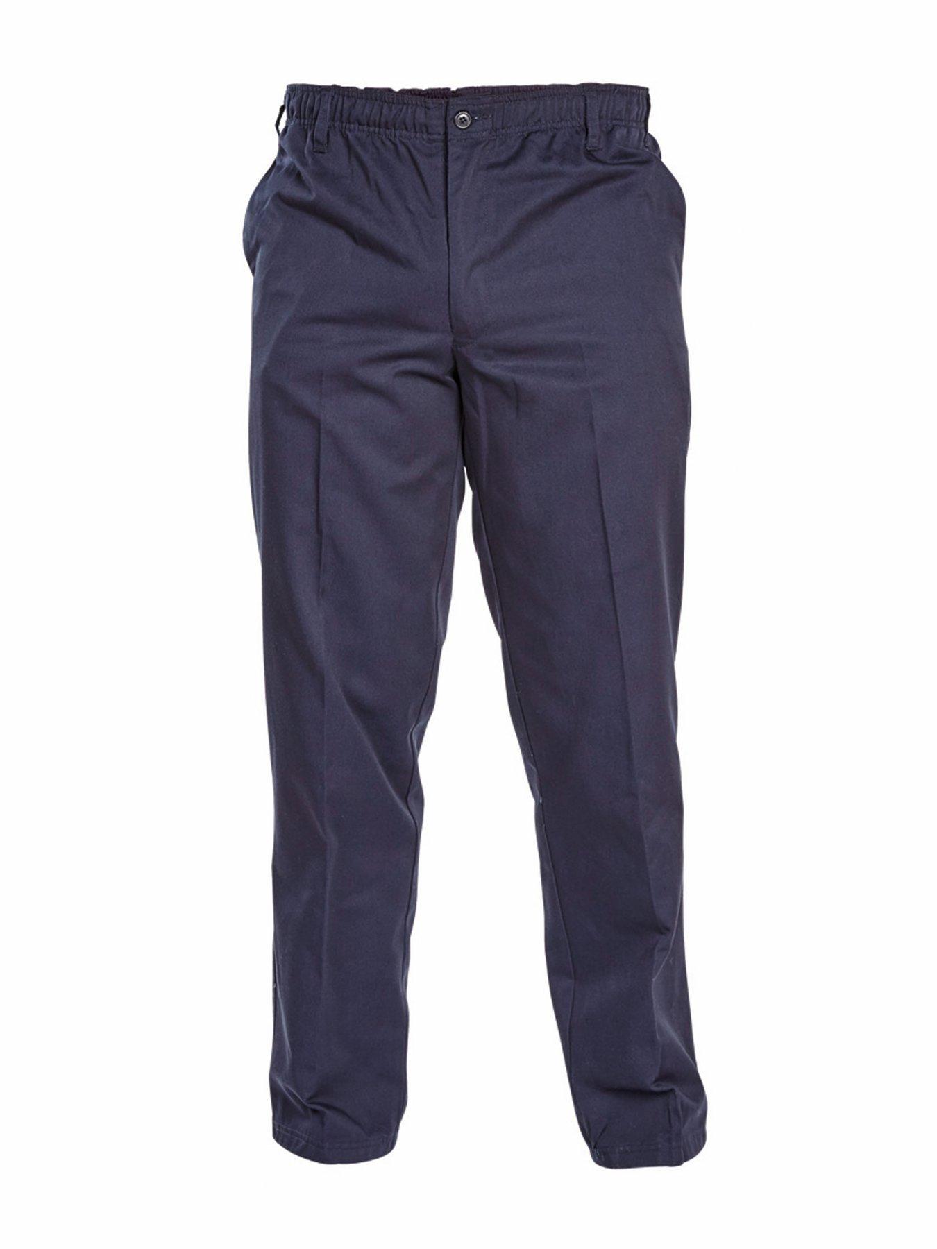 Image 2 of 3 of D555 Basilio Elasticated Waist Rugby Trouser - Navy