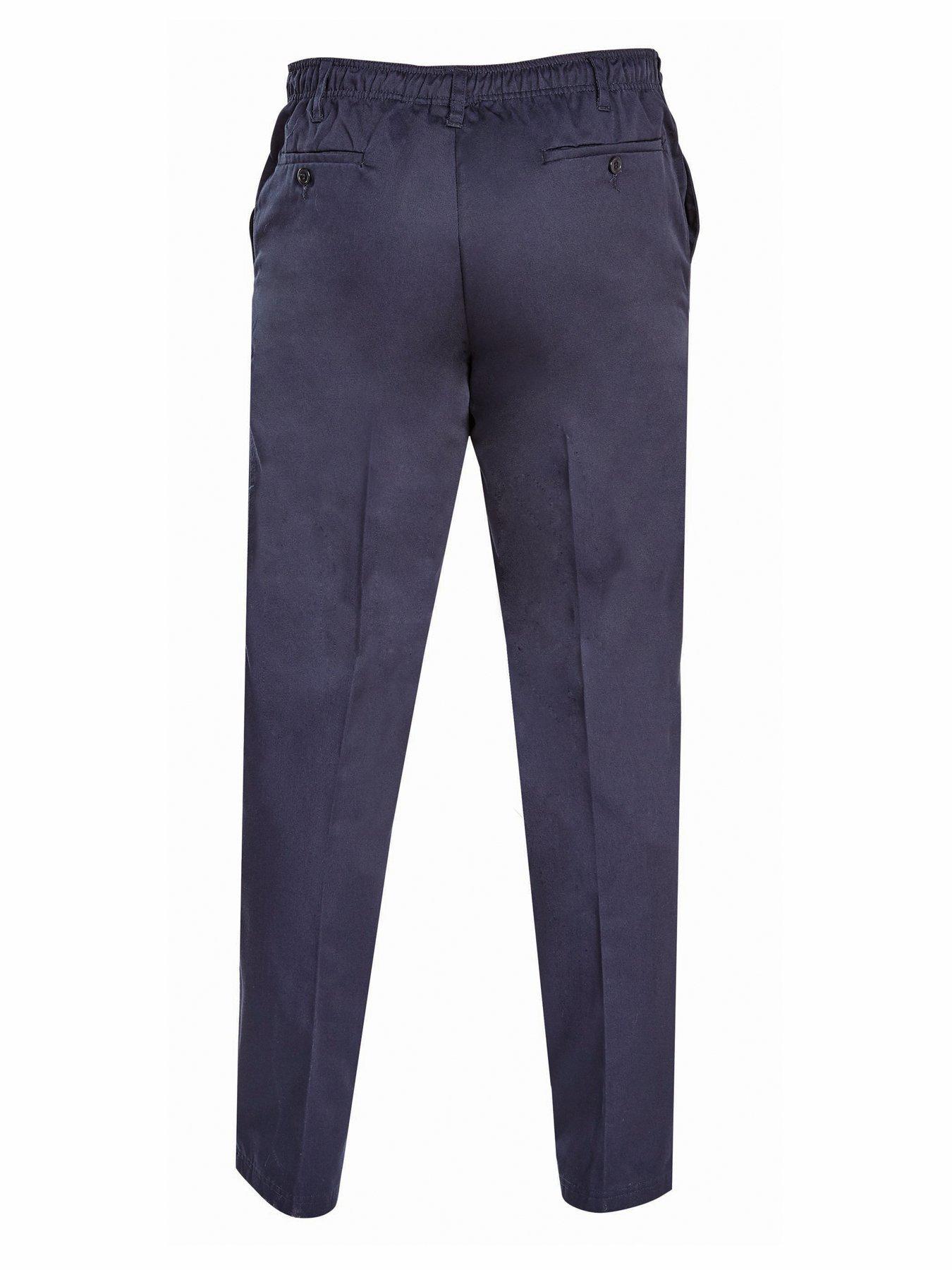 Image 3 of 3 of D555 Basilio Elasticated Waist Rugby Trouser - Navy