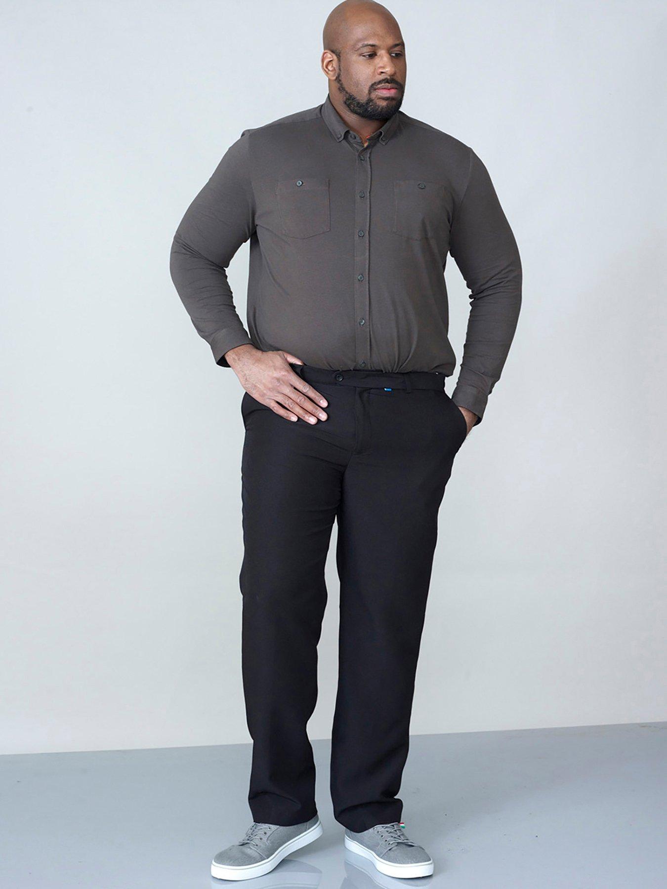 Image 2 of 3 of D555 D555 Max Xtenda Waist Trouser - Black