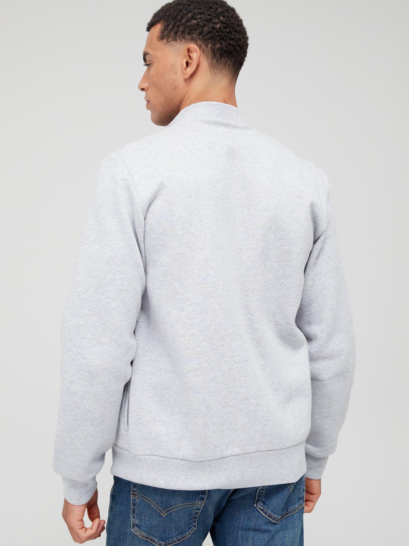 lacoste-zip-thru-sweatshirt-greystillFront