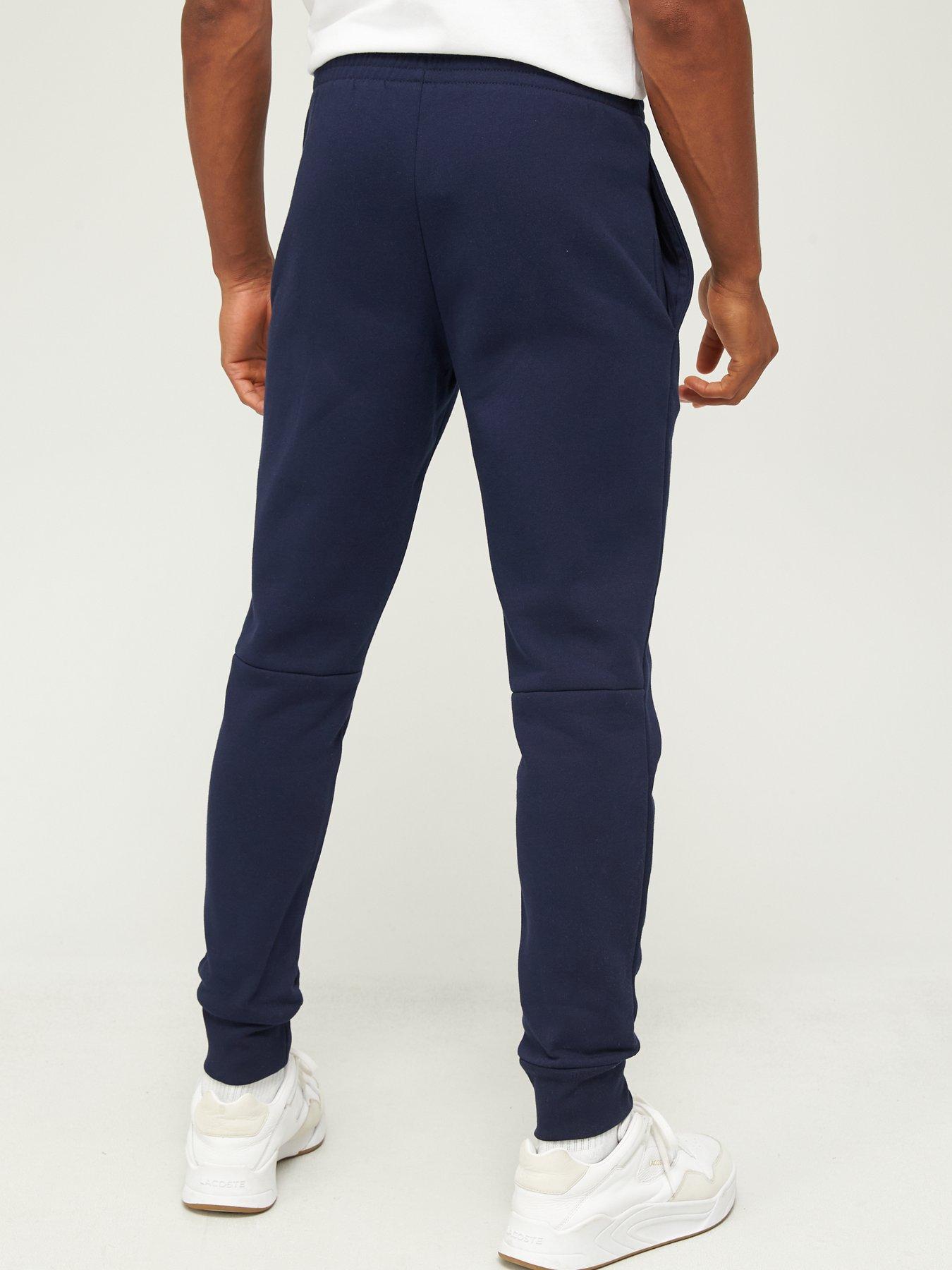 Navy blue cheap fleece joggers