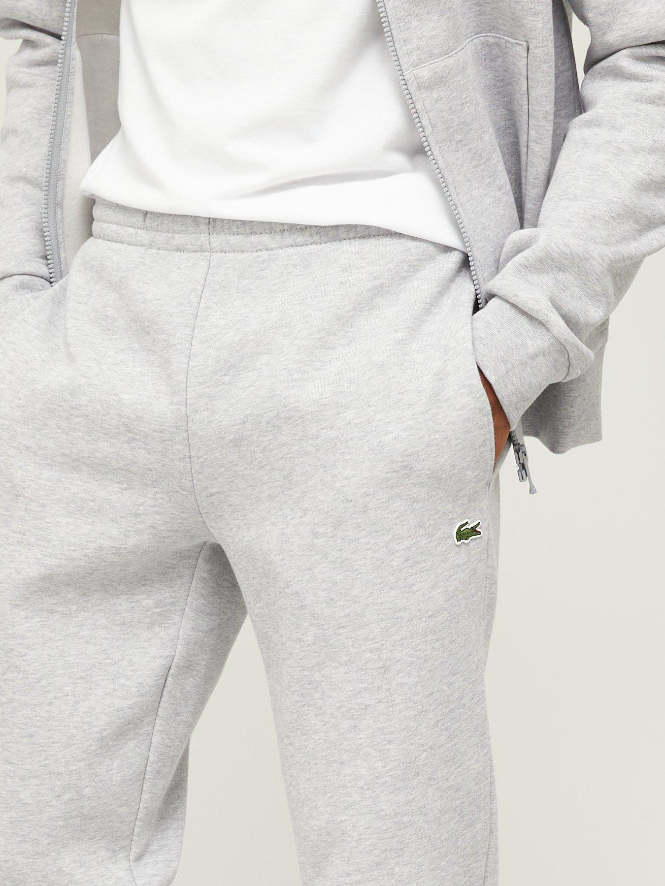 Lacoste Fleece Jersey Joggers - Light Grey