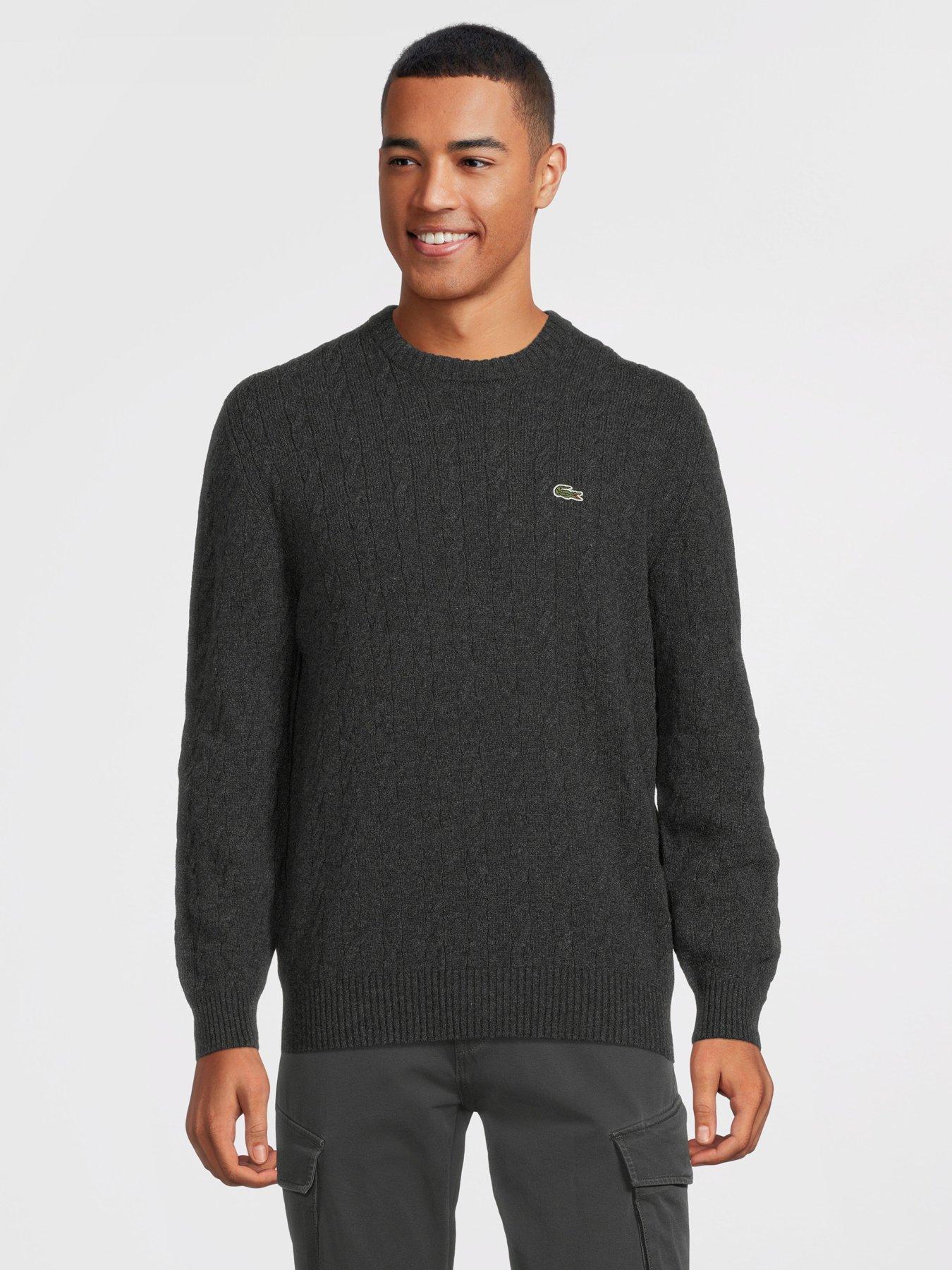 Lacoste men's shop crew neck jumper