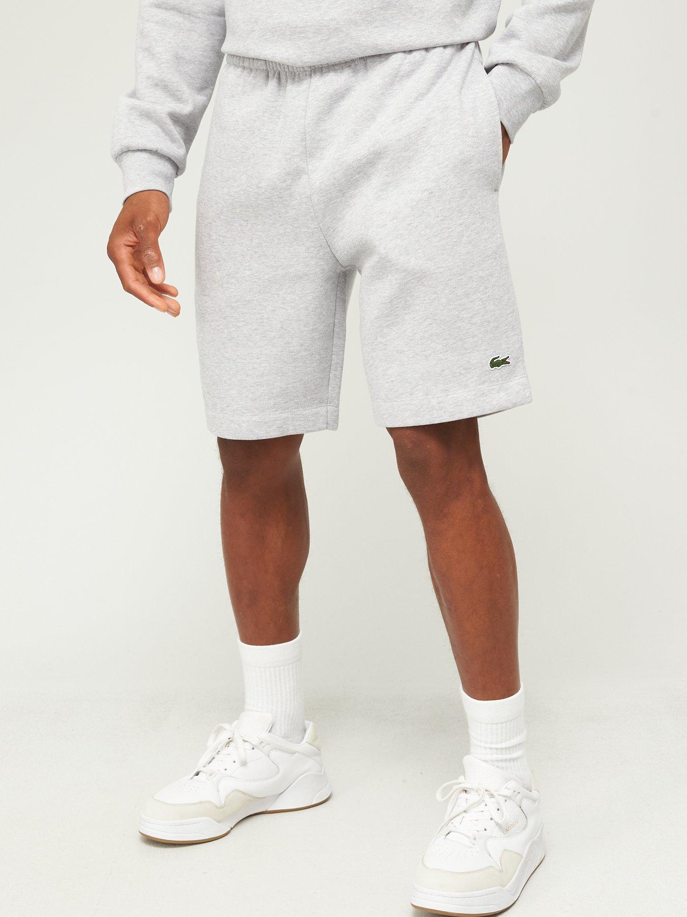 lacoste-fleece-jersey-shorts-light-grey