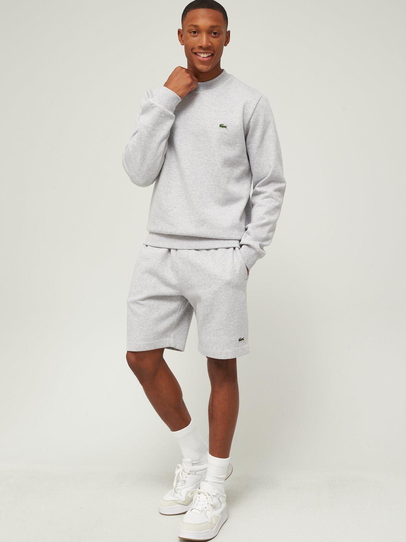 lacoste-fleece-jersey-shorts-light-greyback