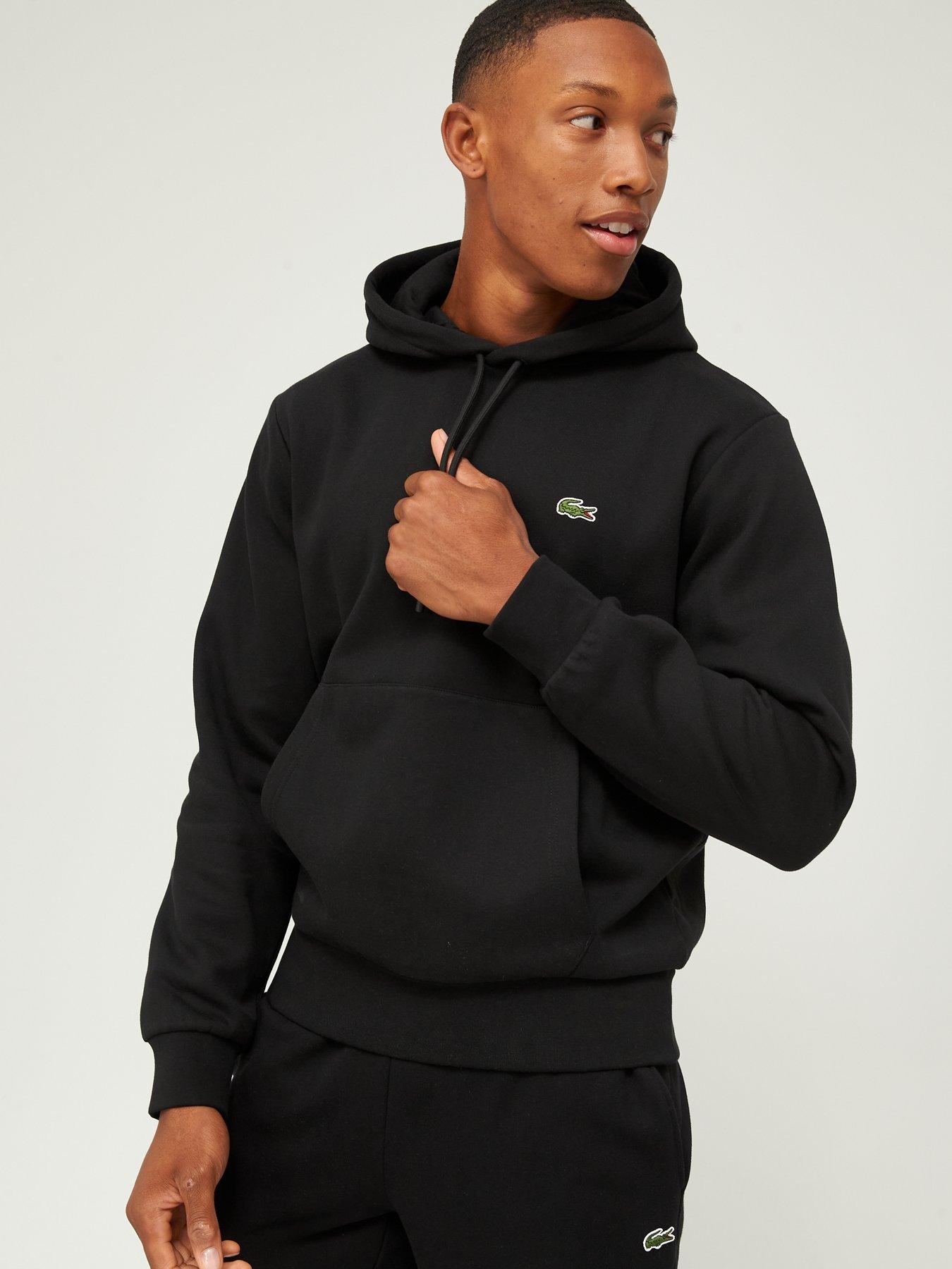 lacoste-fleece-jersey-overhead-hoodie-blackdetail