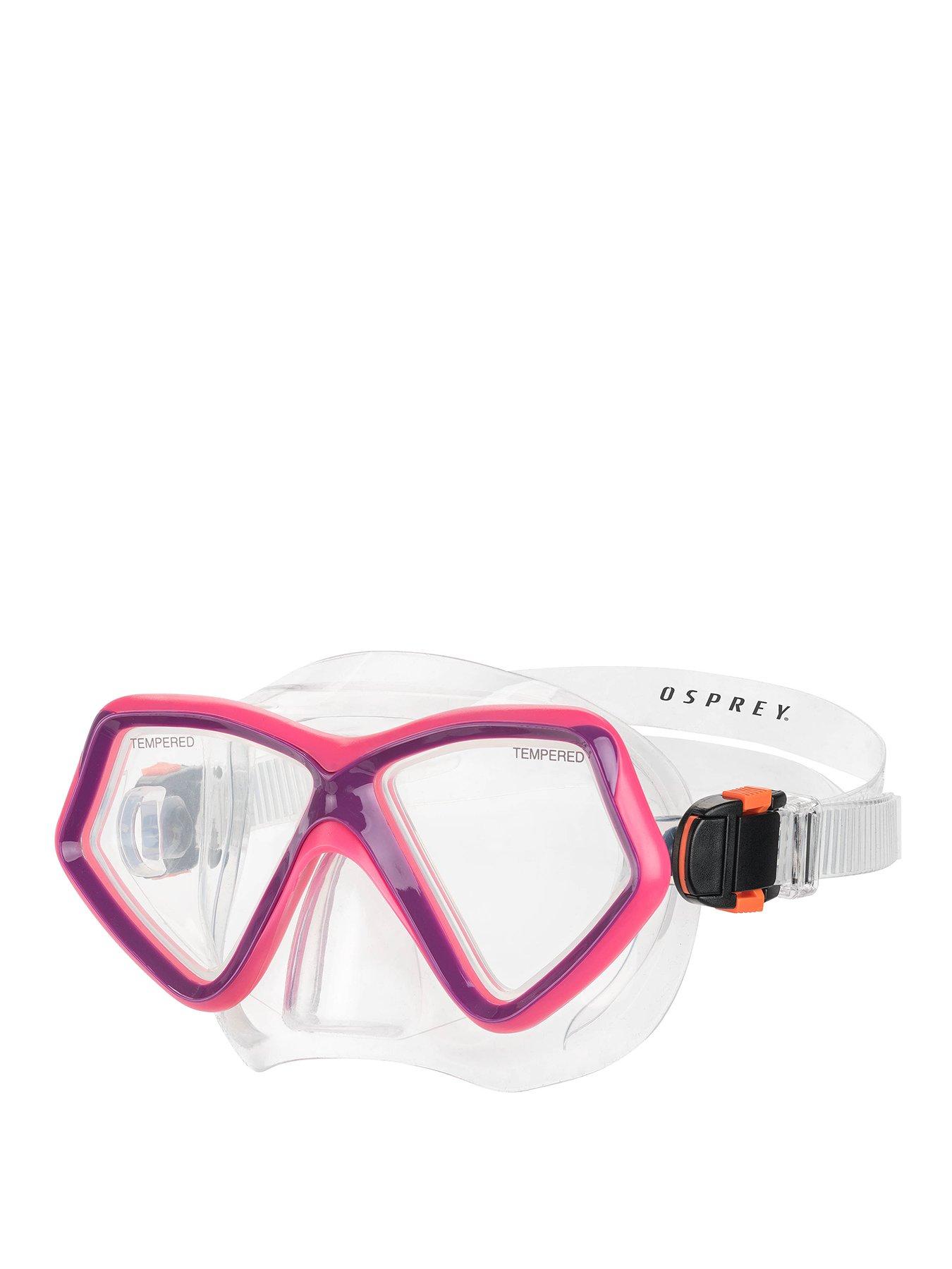 Image 2 of 6 of Osprey Action Sports Kids Mask & Snorkel Set - Pink