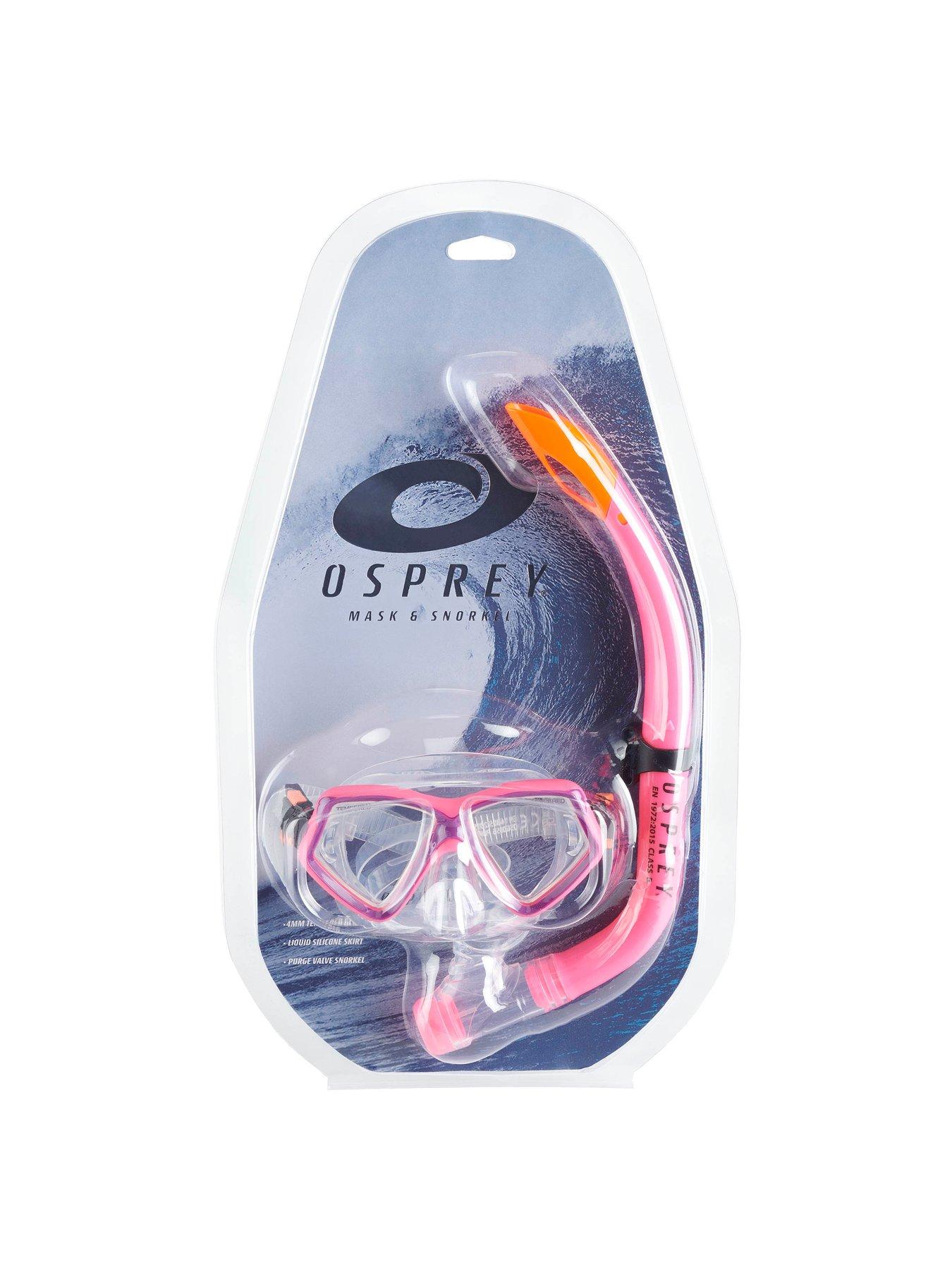 Image 3 of 6 of Osprey Action Sports Kids Mask & Snorkel Set - Pink