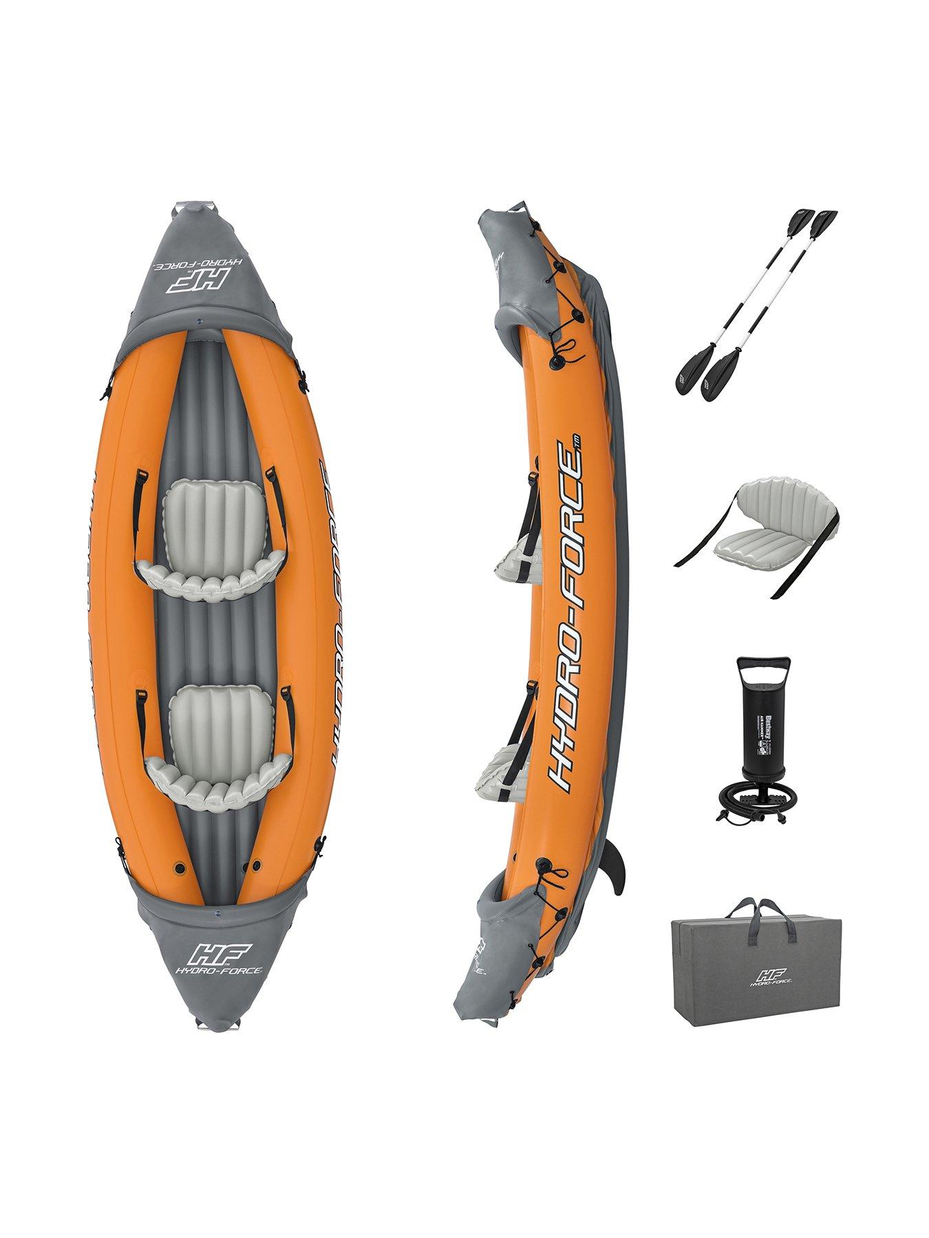 Image 1 of 7 of Hydro-Force Lite-Rapid X2 Inflatable Kayak Set - Orange