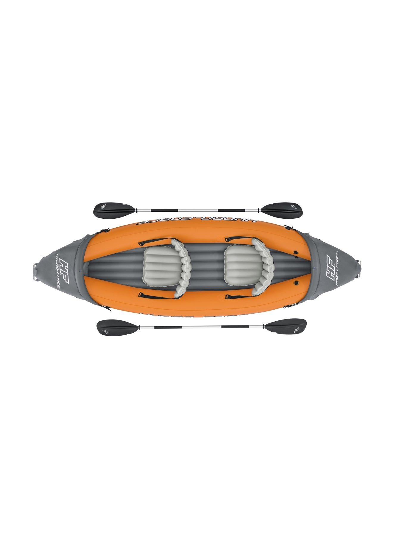 Image 3 of 7 of Hydro-Force Lite-Rapid X2 Inflatable Kayak Set - Orange