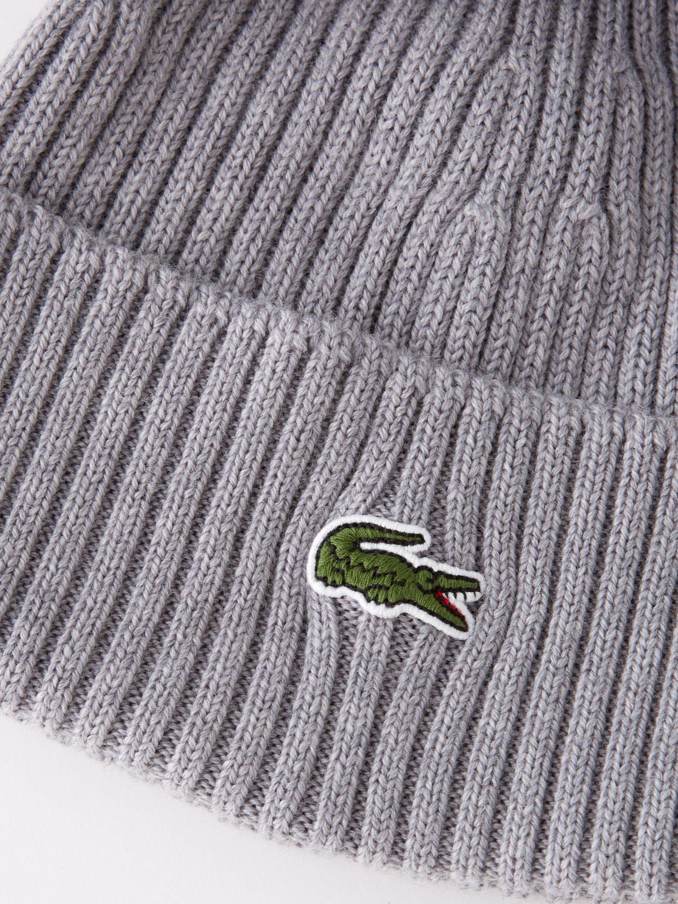 lacoste-logo-wool-beanie-greynbspback