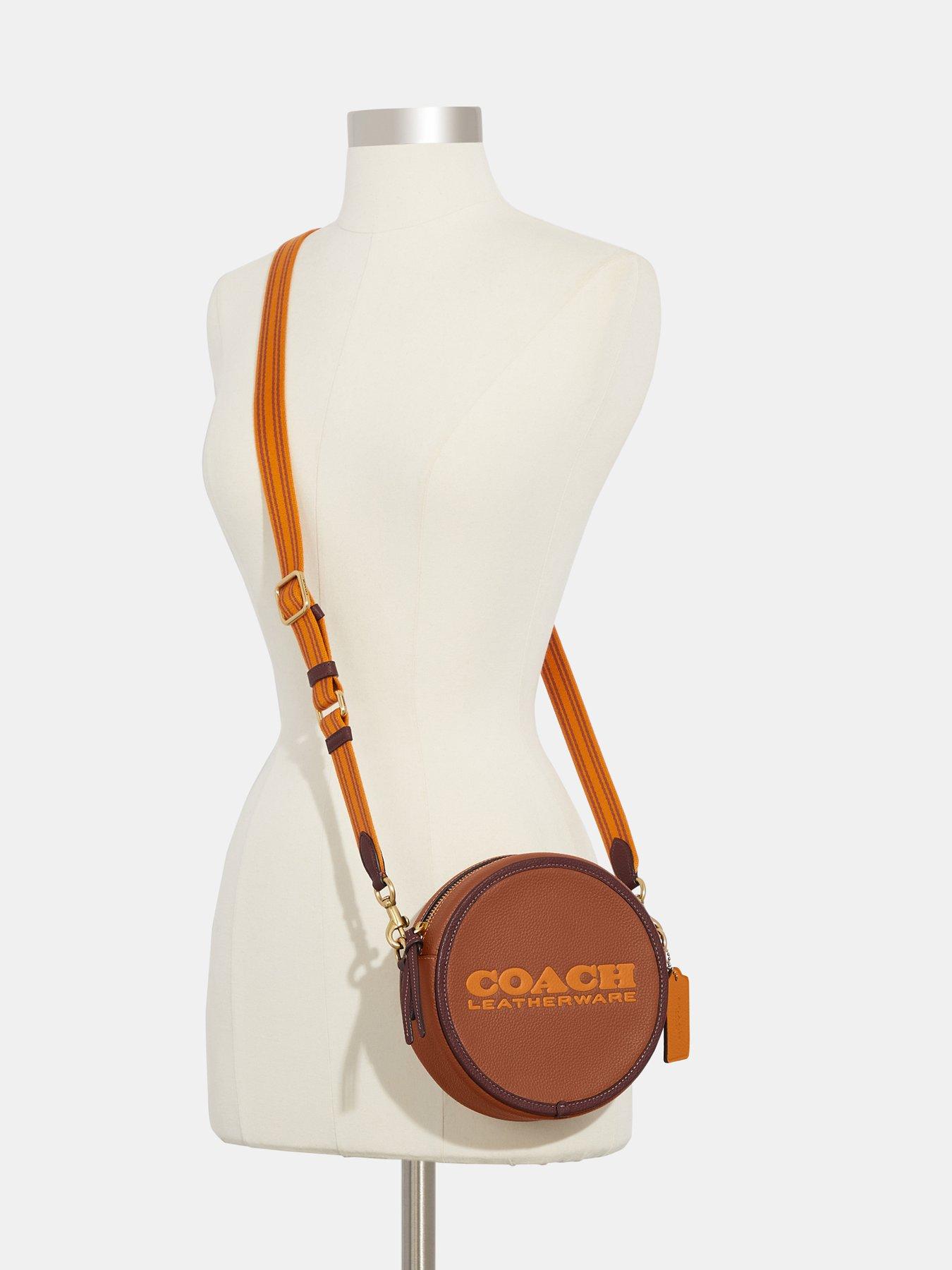 COACH Kia Leather Circle Bag - Brown | Very Ireland