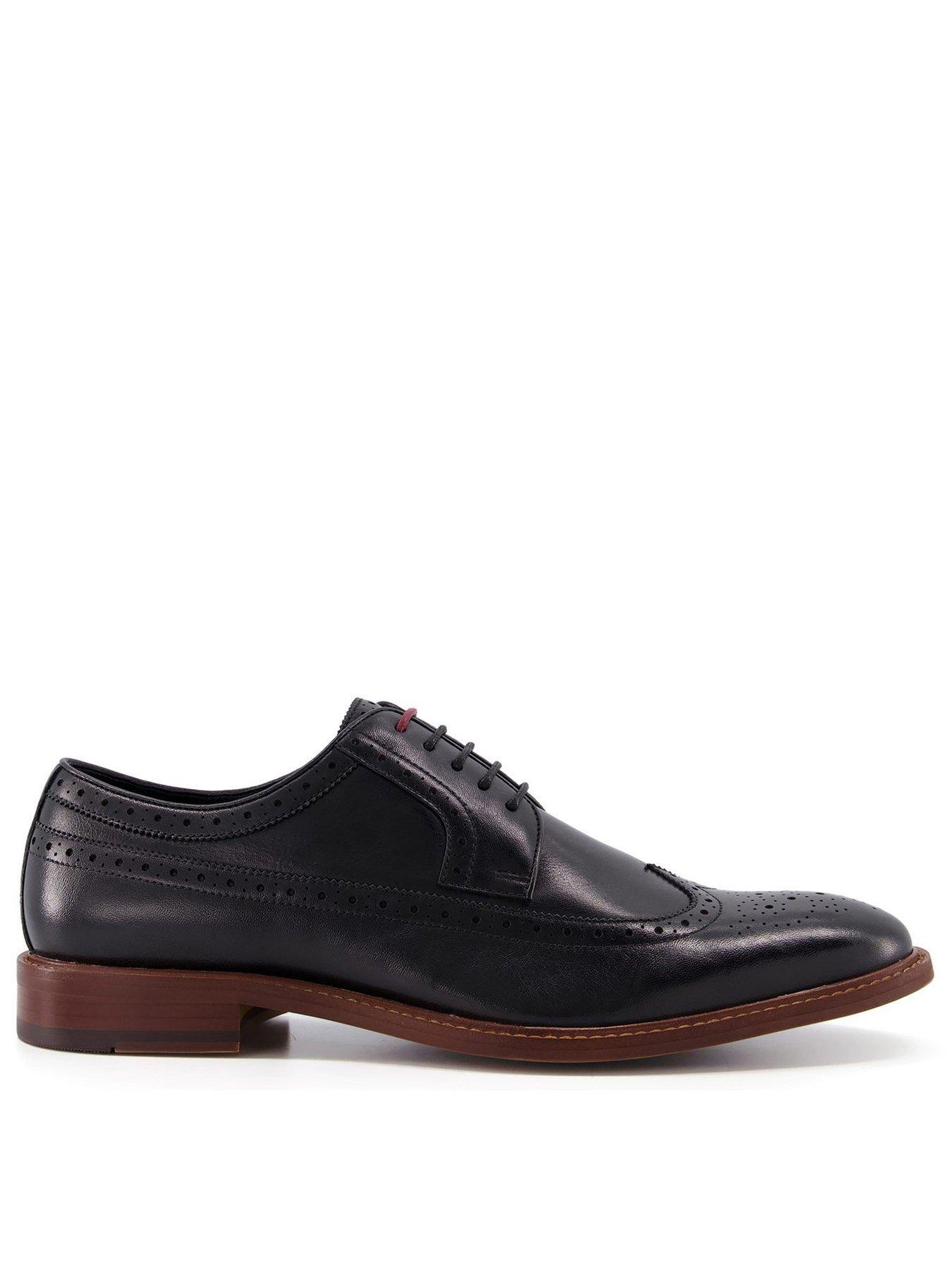 dune leather brogues