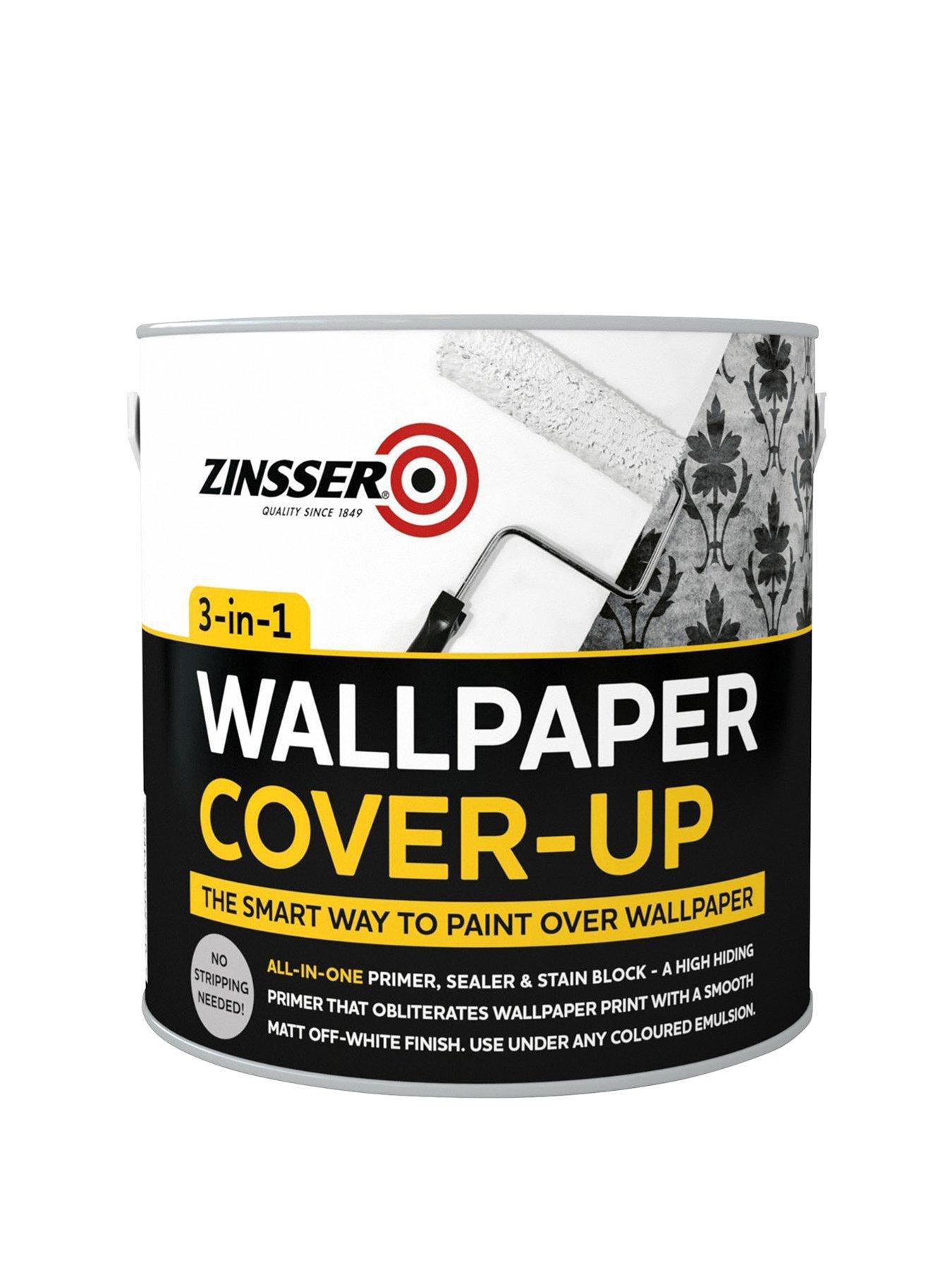 Image 1 of 2 of Zinsser Zinsser Wallpaper Cover-Up 2.5L