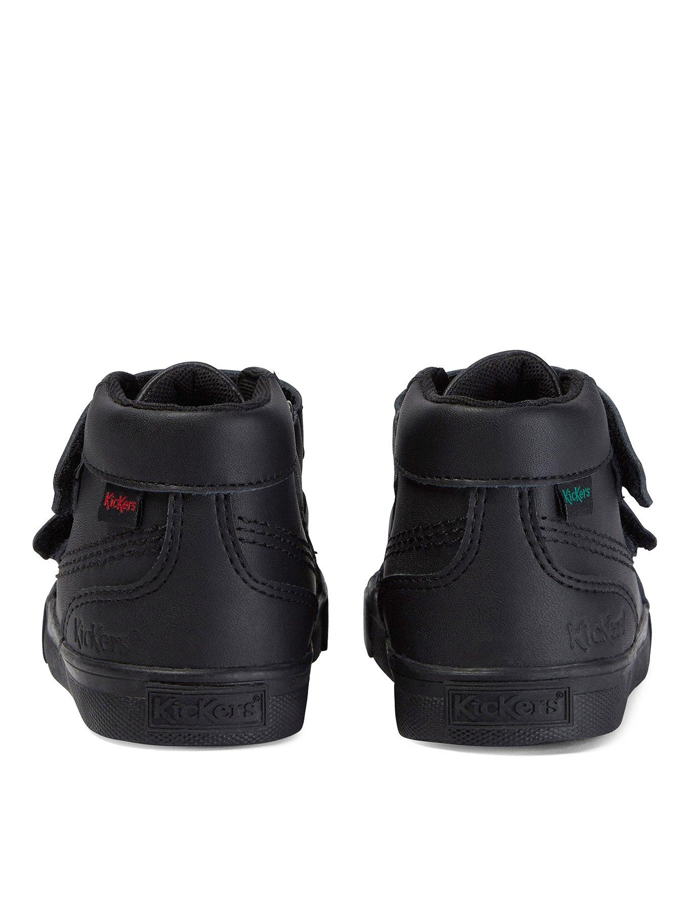 kickers-tovni-hi-top-velcro-strap-blackstillFront