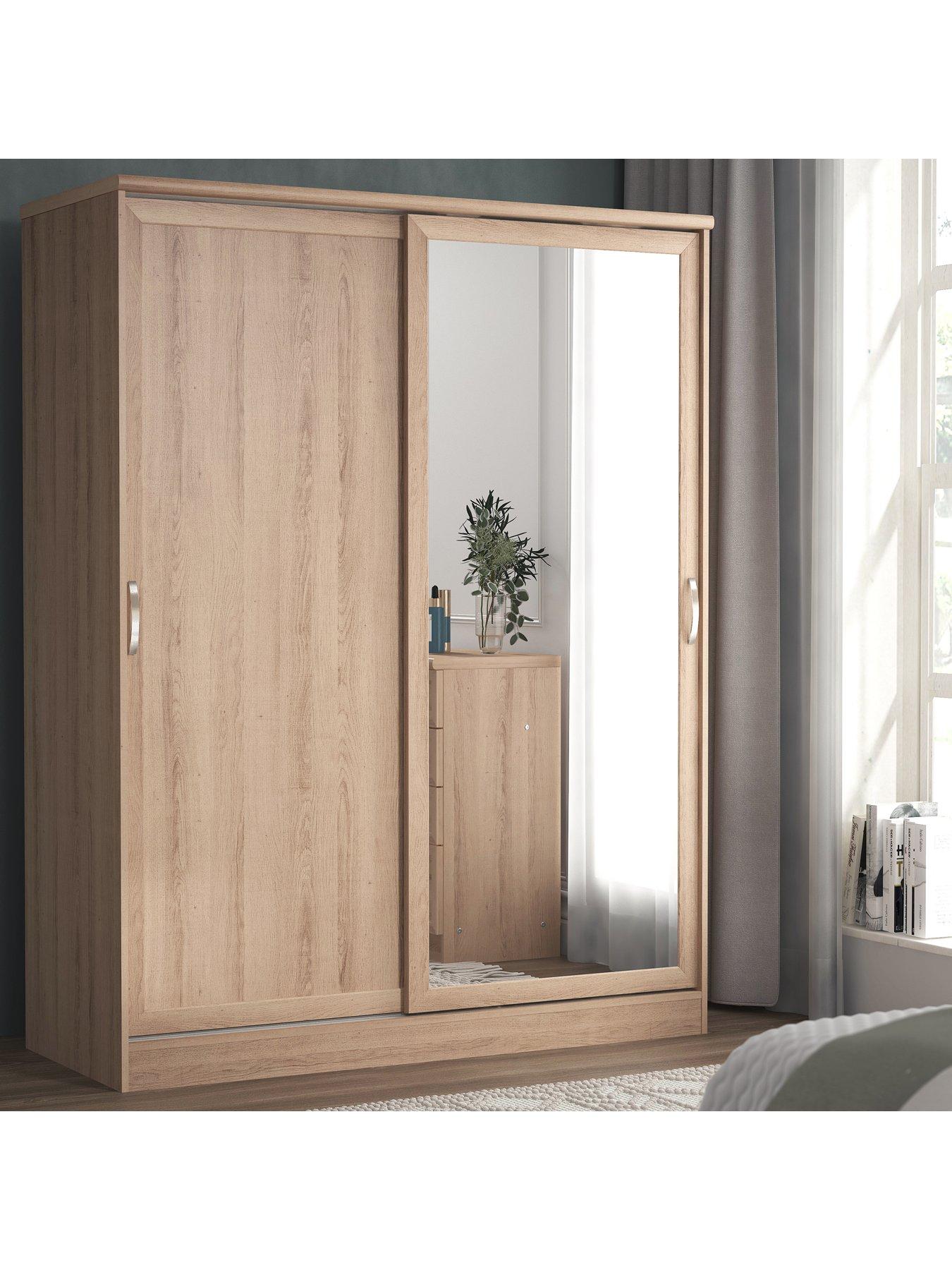 Image 2 of 3 of Very Home Camberley 2 Door Mirrored Sliding Wardrobe