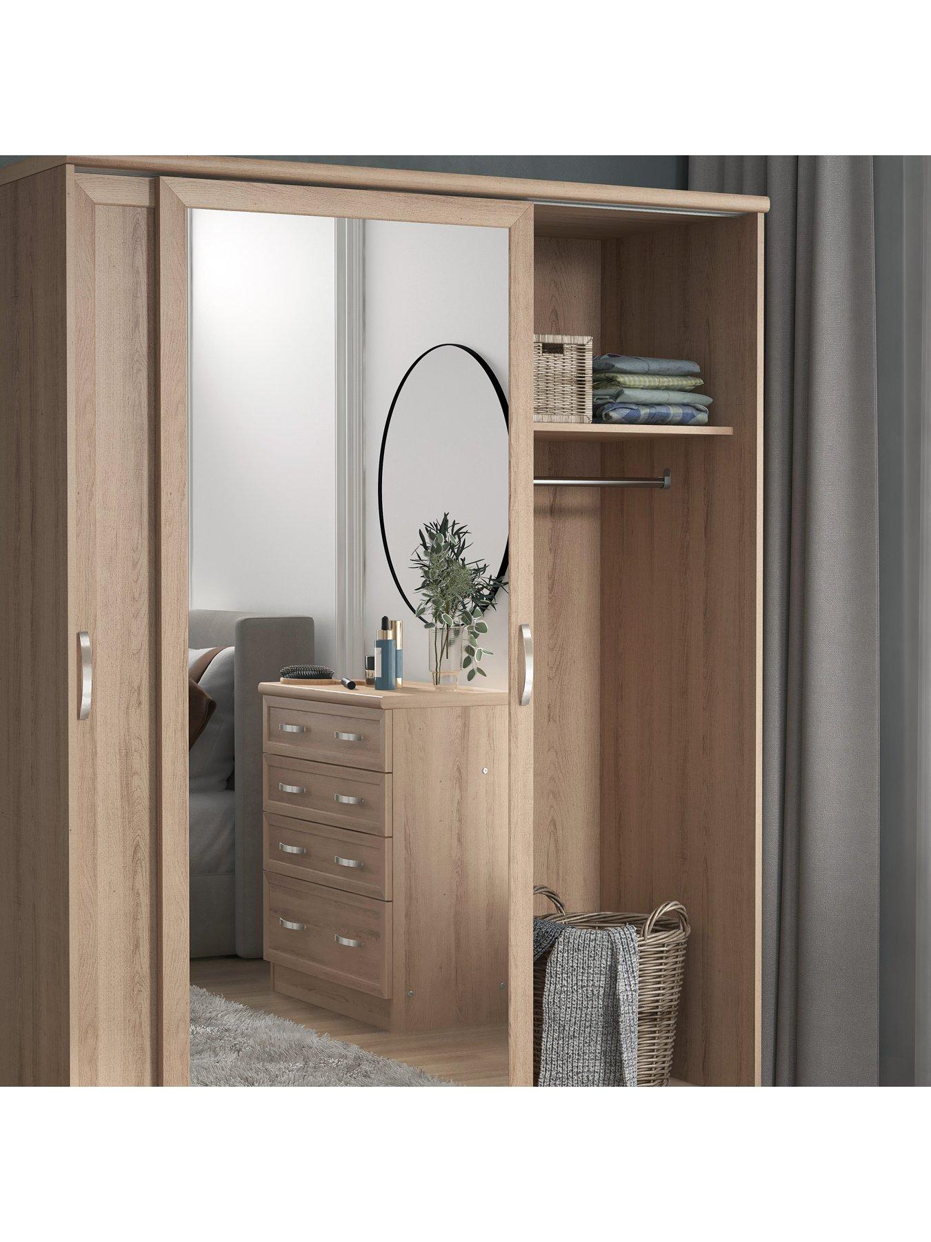 Image 3 of 3 of Very Home Camberley 2 Door Mirrored Sliding Wardrobe