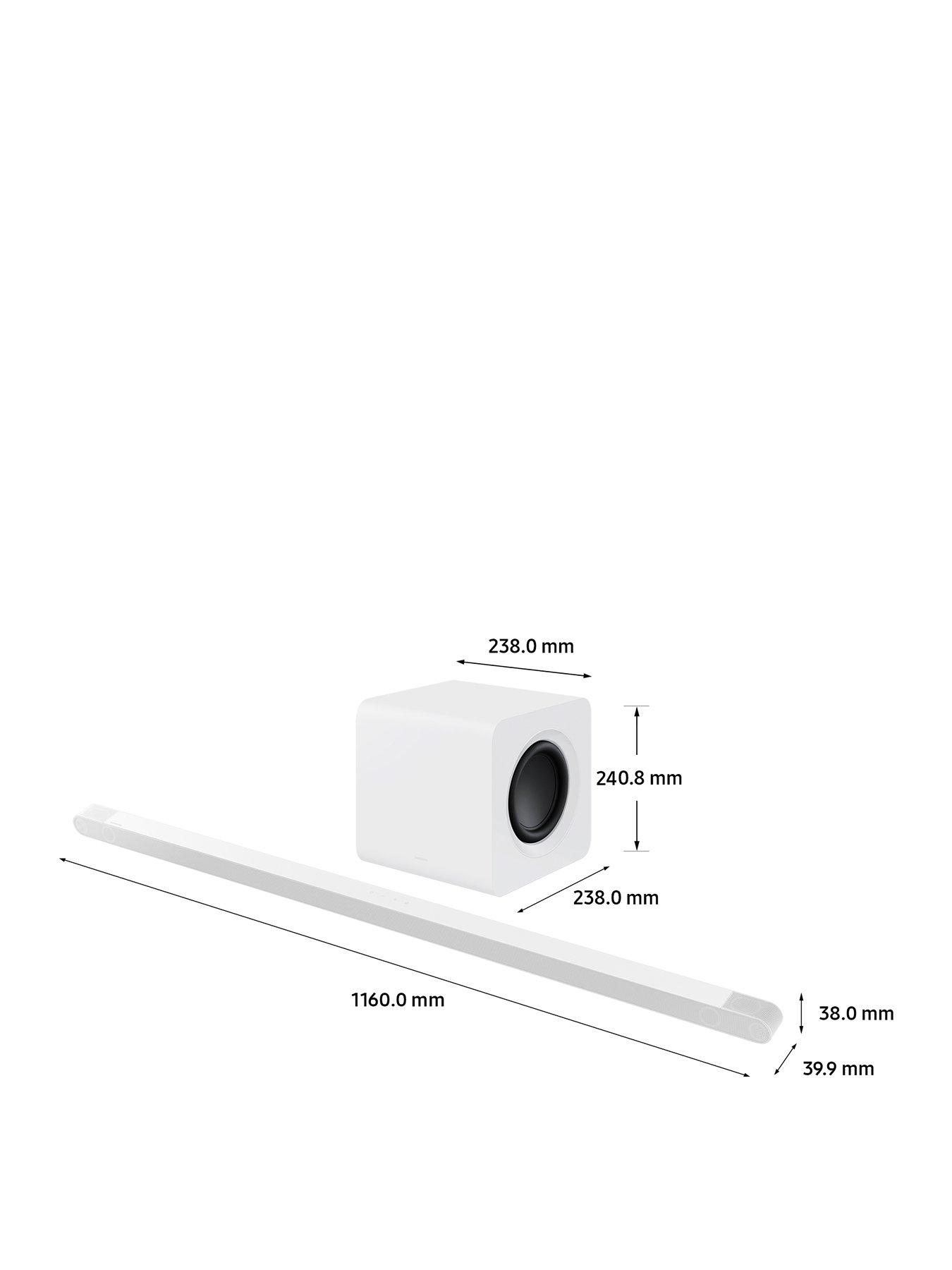 samsung-samsung-s801b-312ch-lifestyle-ultra-slim-soundbar-in-white-with-subwoofer-alexa-voice-control-built-in-and-dolby-atmosstillFront