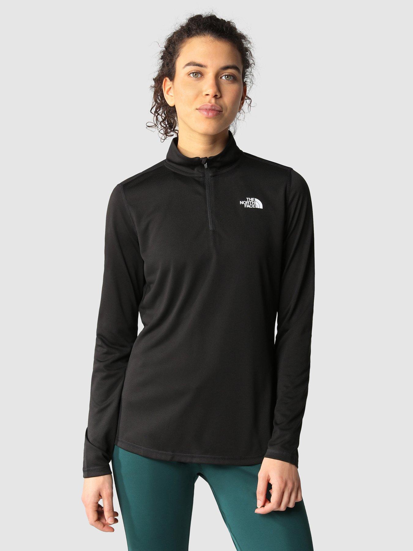 THE NORTH FACE Women's 100 Glacier 1/4 Zip Fleece Top - Purple