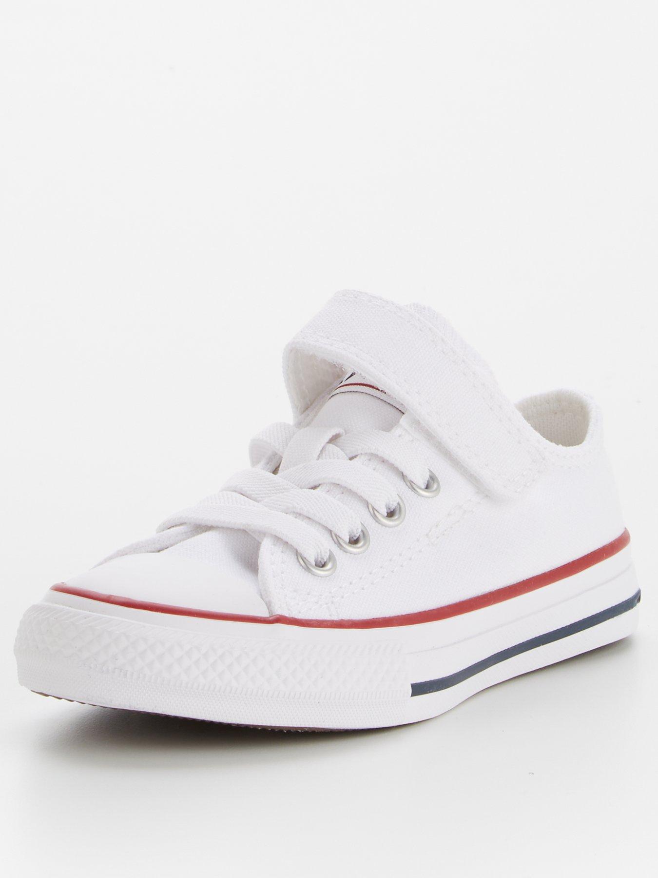 Kids converse velcro trainers hotsell