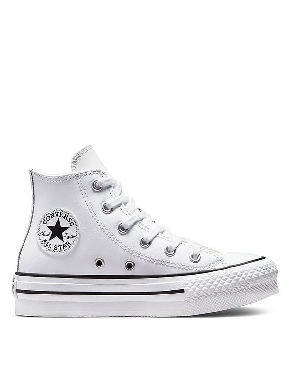 Converse Converse Chuck Taylor All Star Eva Lift Leather Childrens Hi Top  Trainers | Very Ireland