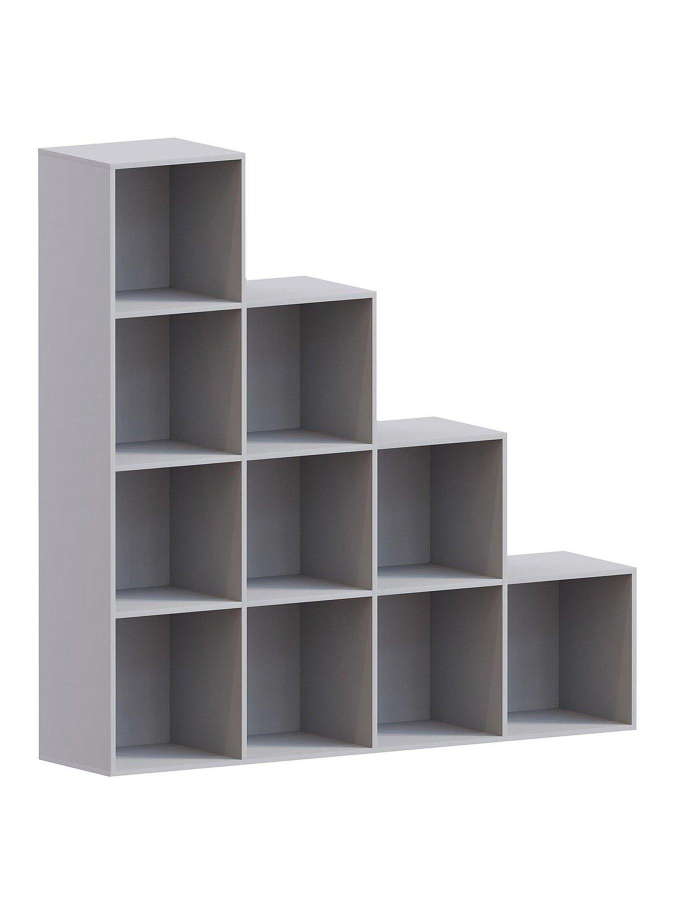 vida-designs-durham-10-cube-staircase-storage-unit-greystillFront