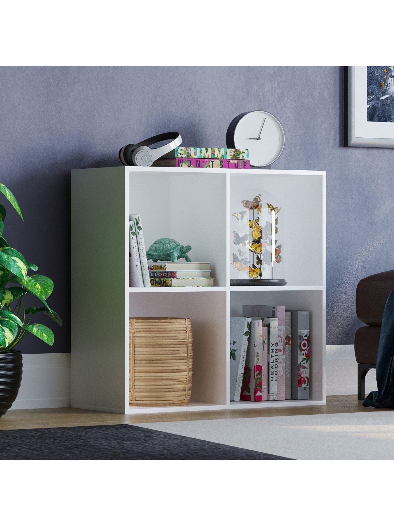 Image 1 of 6 of Vida Designs Durham 2 x&nbsp;2 Cube Storage Unit - White