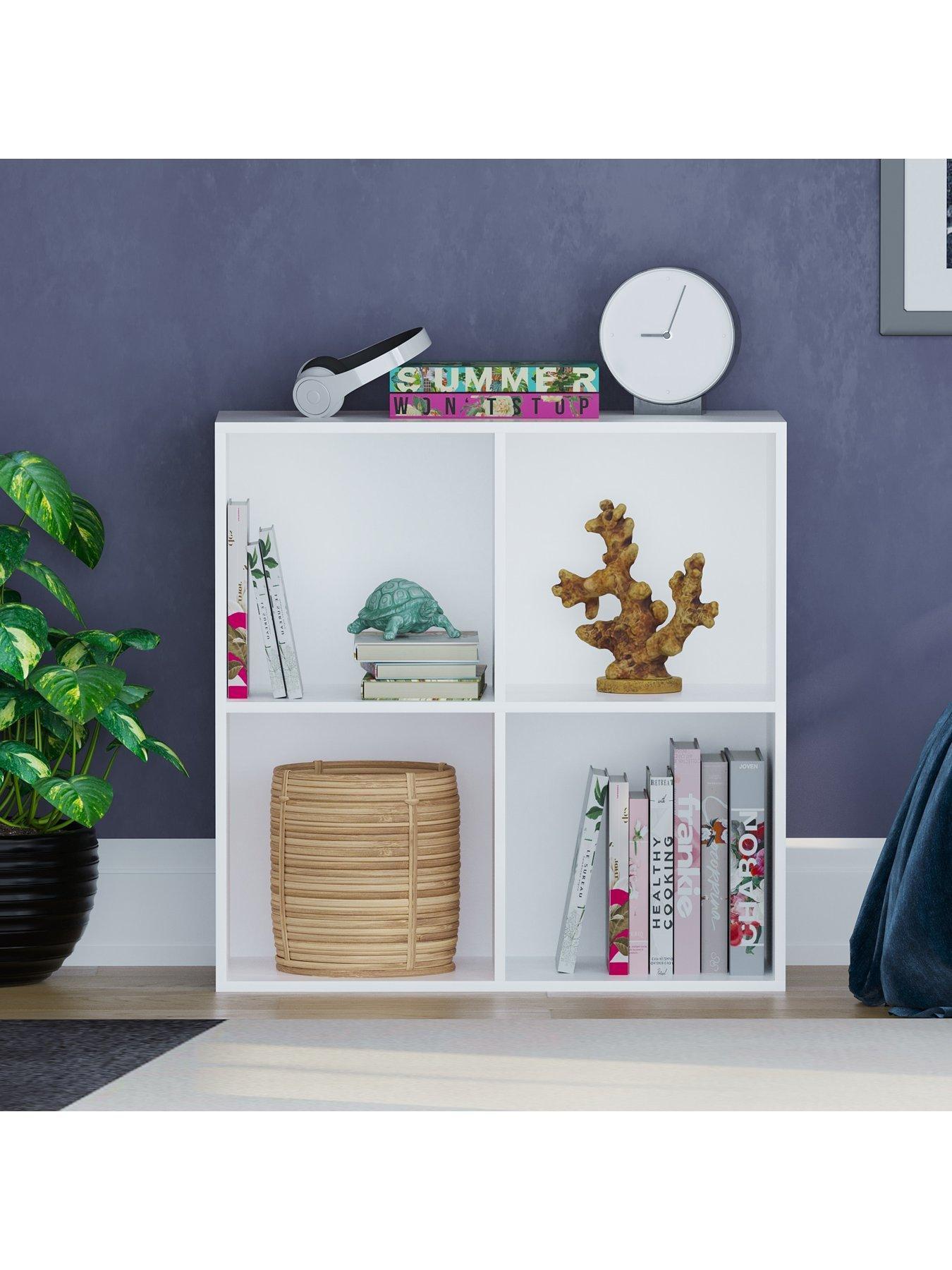 Image 4 of 6 of Vida Designs Durham 2 x&nbsp;2 Cube Storage Unit - White