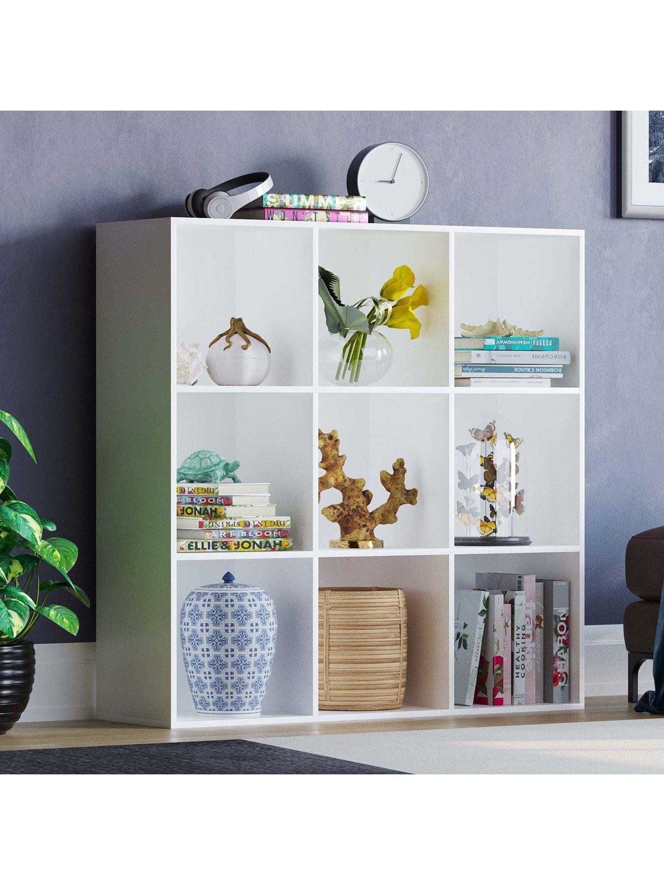 Image 1 of 6 of Vida Designs Durham 3 x 3 Cube Storage Unit - White