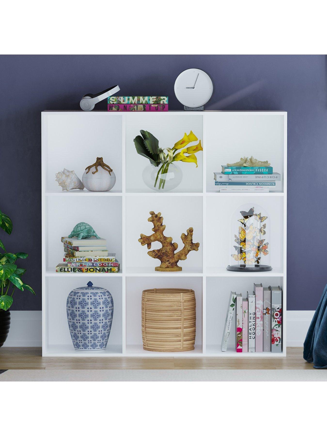 Image 5 of 6 of Vida Designs Durham 3 x 3 Cube Storage Unit - White