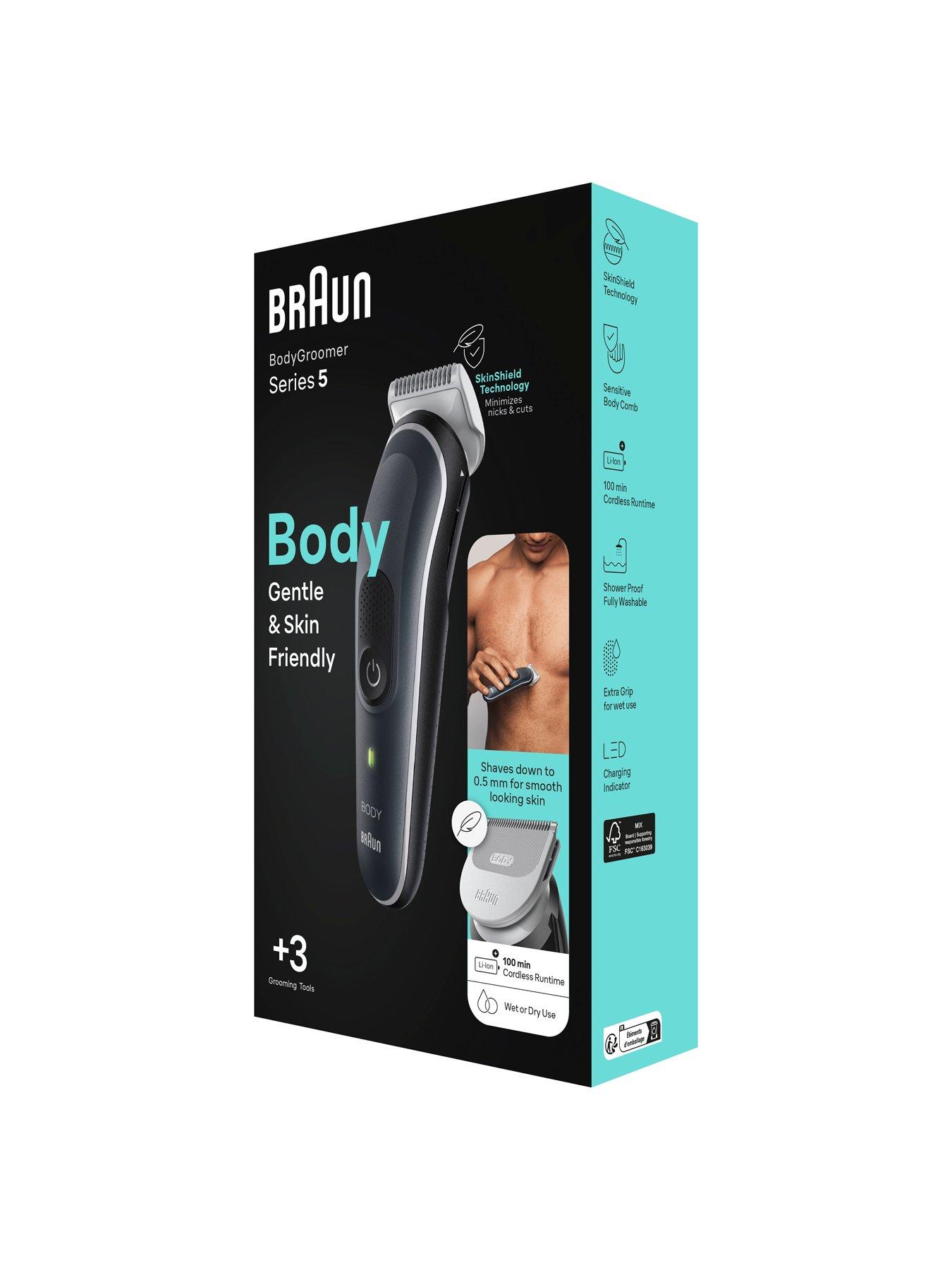 Image 7 of 8 of Braun Body Groomer 5 BG5350&nbsp;Manscaping Tool For Men with Sensitive Comb