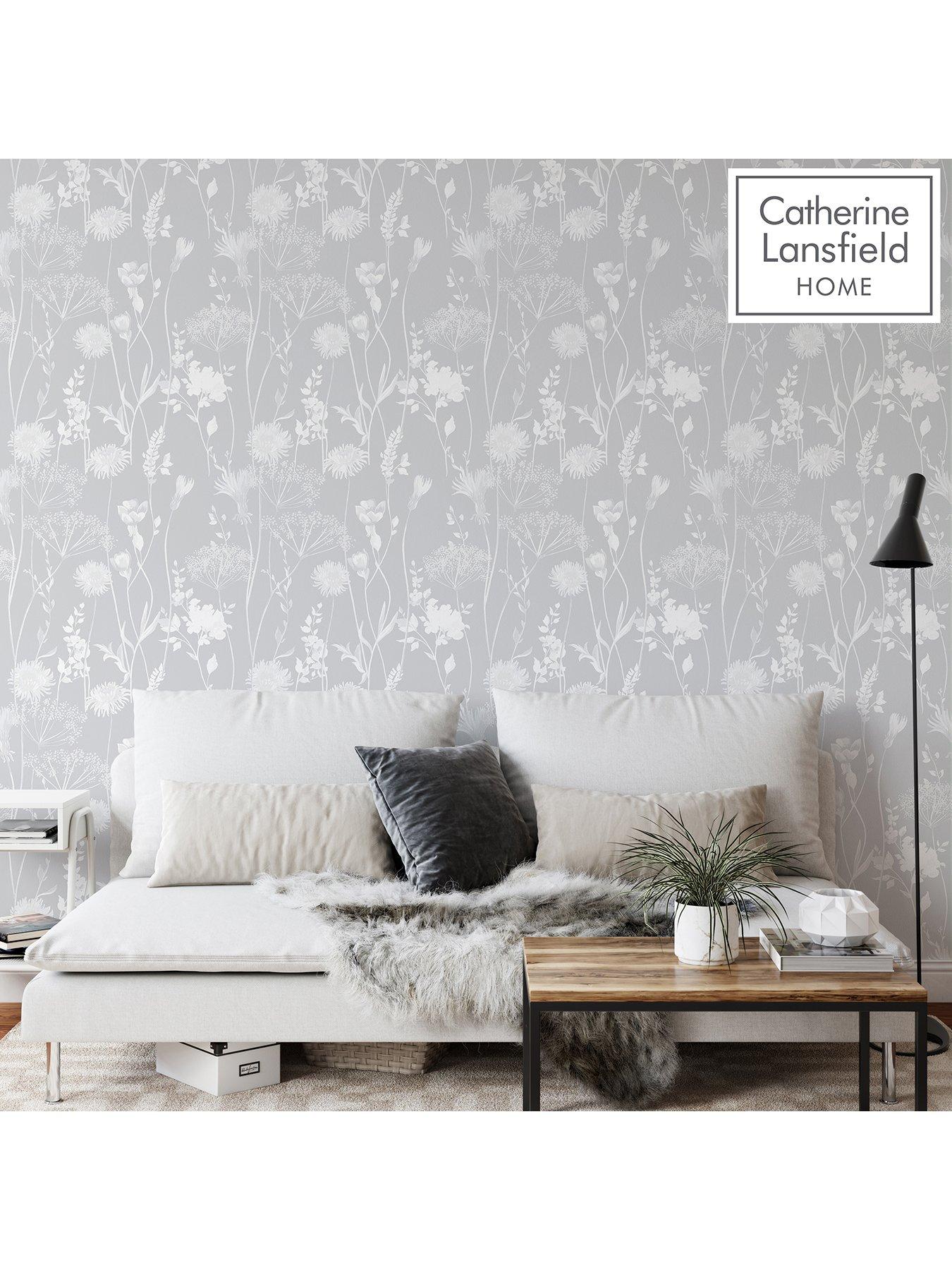 undefined Catherine Lansfield Meadowsweet Wallpaper