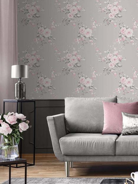 catherine-lansfield-catherine-lansfield-canterbury-floral-wallpaper