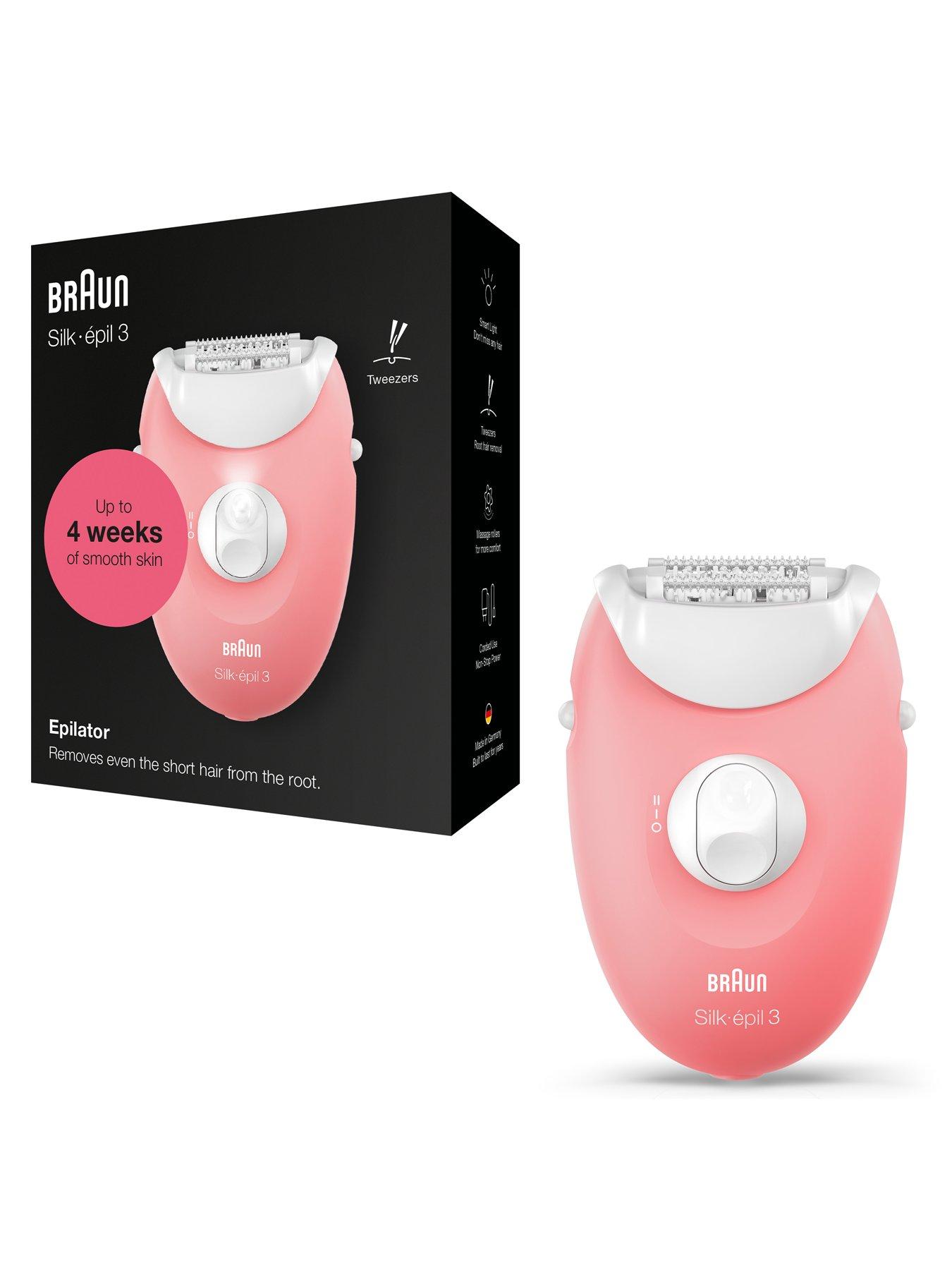 braun-braun-silk-eacutepil-3-176-epilator-for-long-lasting-hair-removal-20-tweezer-system-smartlight-technology-and-massage-rollersback